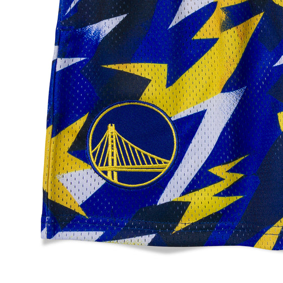 YOUTH GOLDEN STATE WARRIORS ENERGY SHORTS - detail