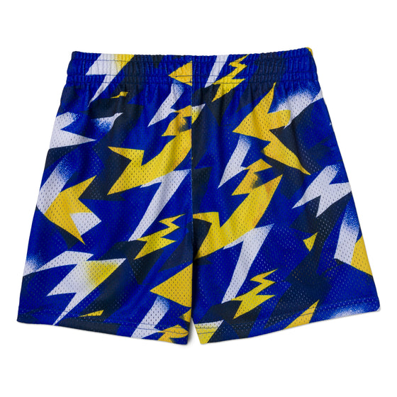 YOUTH GOLDEN STATE WARRIORS ENERGY SHORTS - back