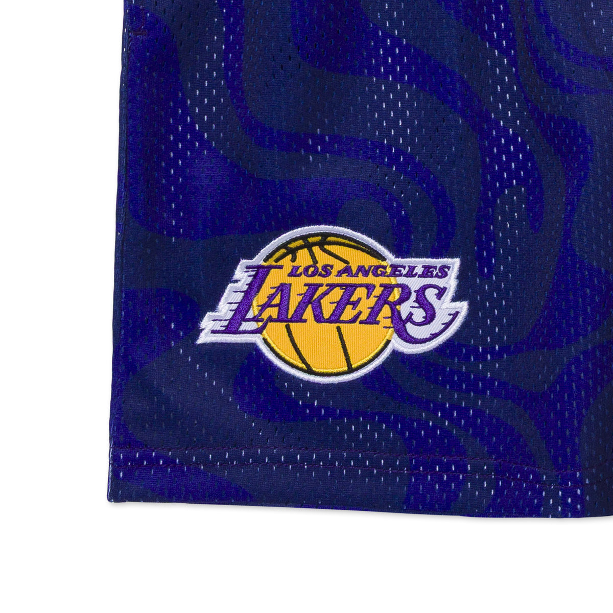 YOUTH LOS ANGELES LAKERS SPLIT TIDAL SHORTS - detail