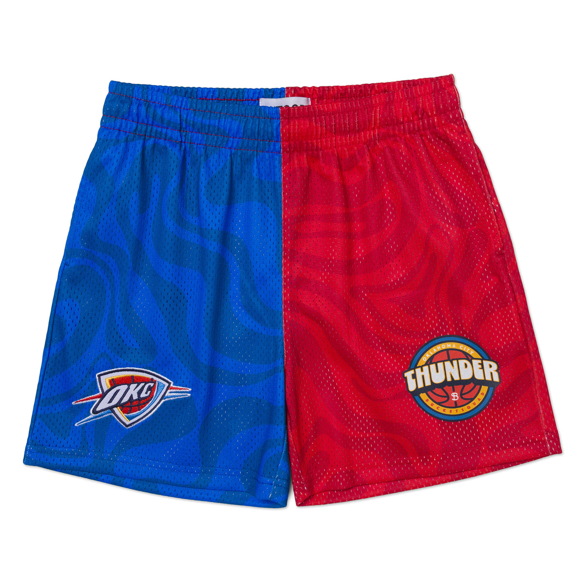 YOUTH OKLAHOMA CITY THUNDER SPLIT TIDAL SHORTS