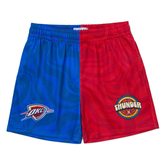 YOUTH OKLAHOMA CITY THUNDER SPLIT TIDAL SHORTS