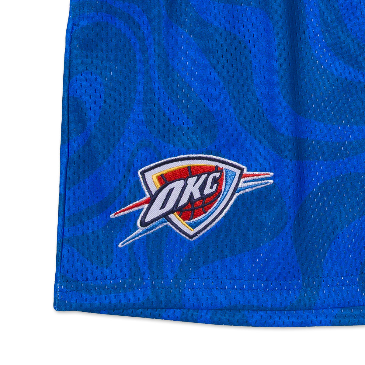 YOUTH OKLAHOMA CITY THUNDER SPLIT TIDAL SHORTS - detail