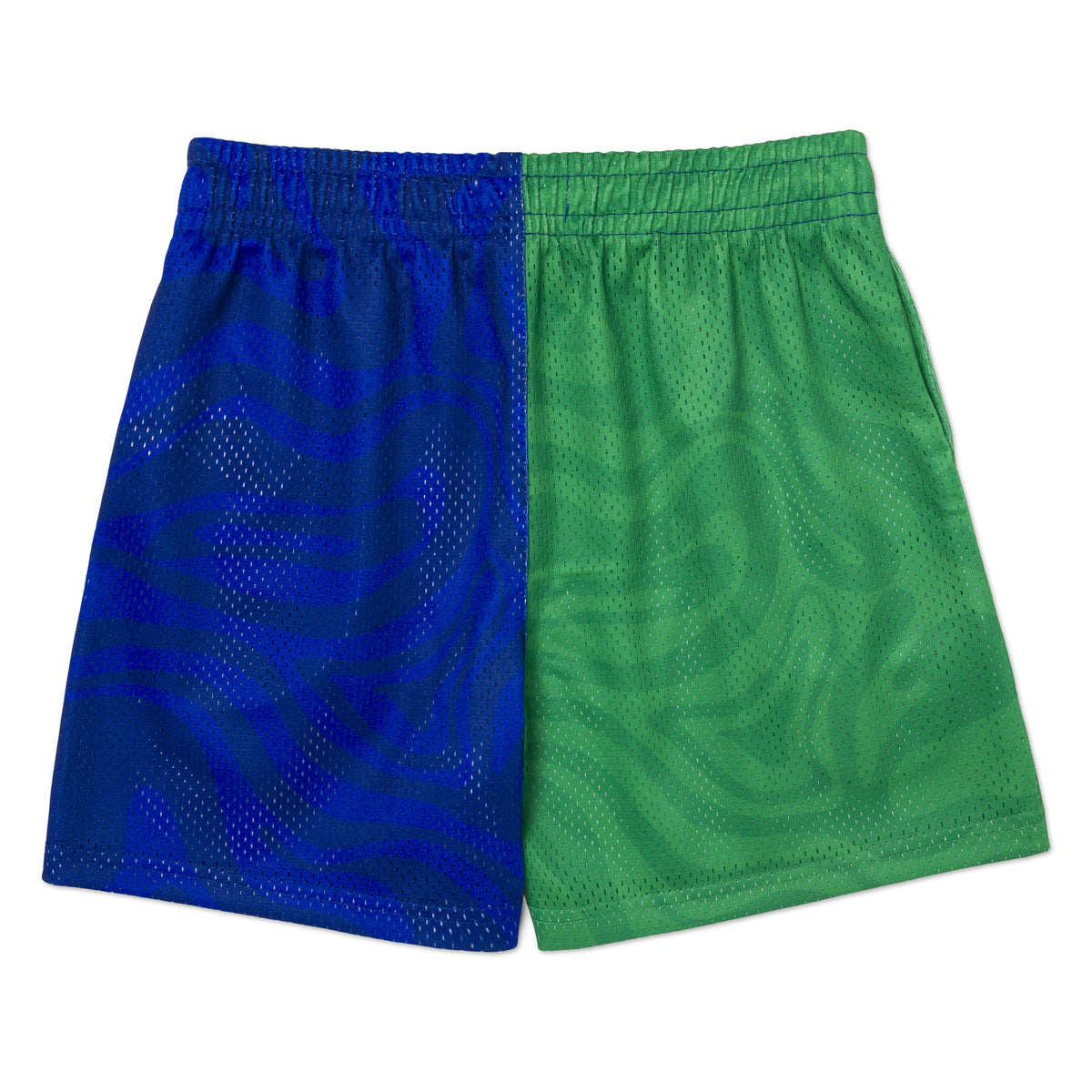 YOUTH MINNESOTA TIMBERWOLVES SPLIT TIDAL SHORTS - back