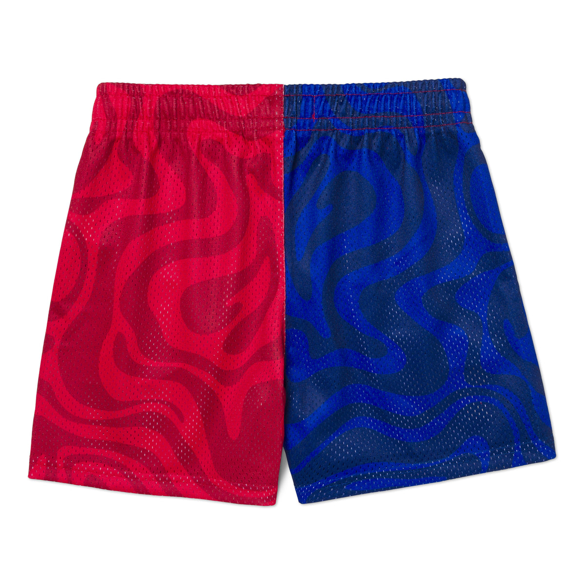 YOUTH PHILADELPHIA 76ERS SPLIT TIDAL SHORTS - back