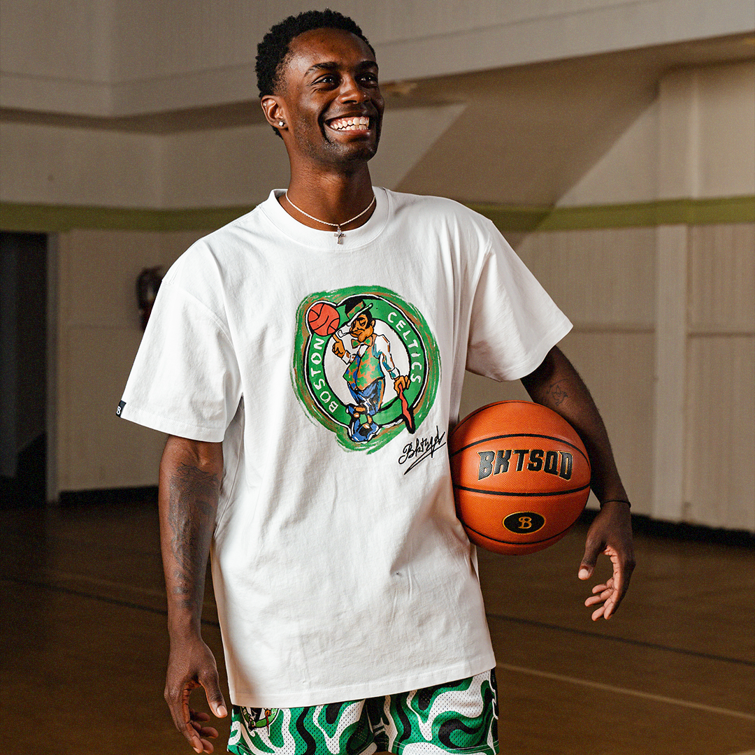 NBA x BKTSQD BOSTON CELTICS TIDAL SHORTS