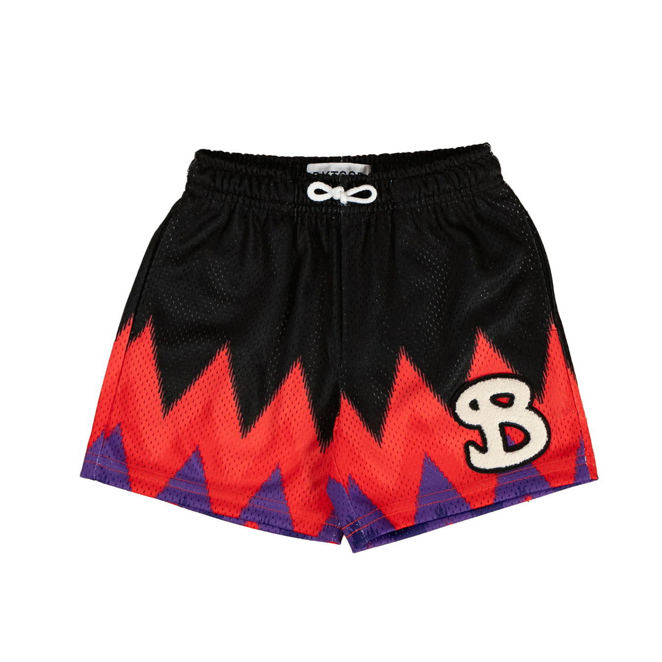 CHEVRON YOUTH SHORTS - SHADOW BLAZE