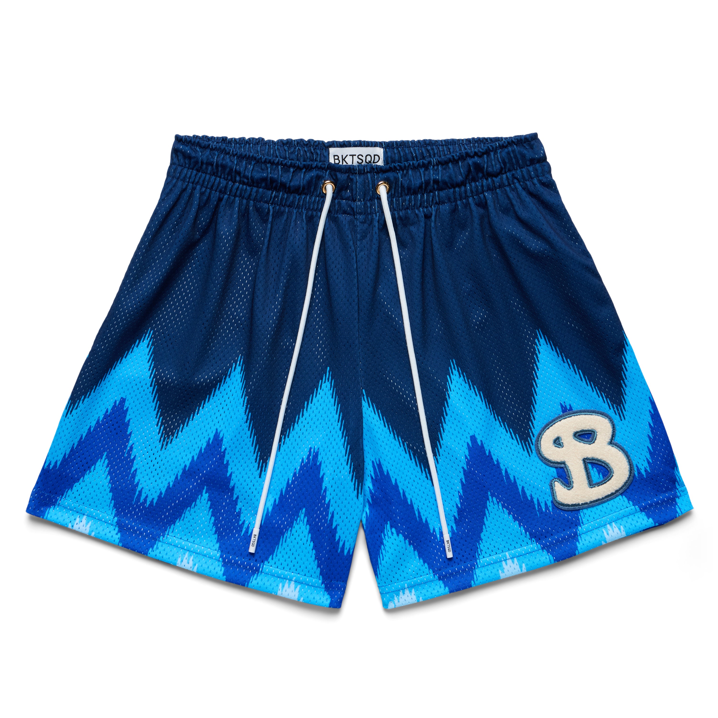 CHEVRON SHORTS - OCEAN BLAZE