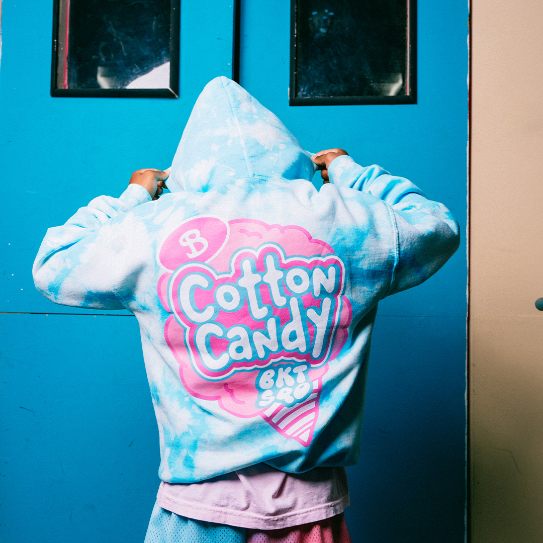 Youth Blue Cotton Candy Hoodie