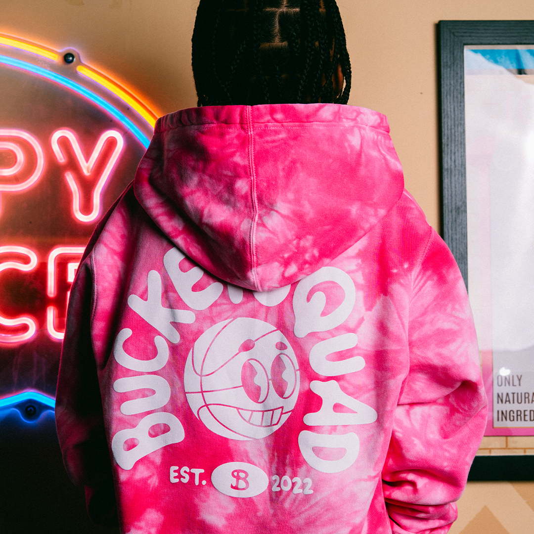 Youth Pink Cotton Candy Hoodie