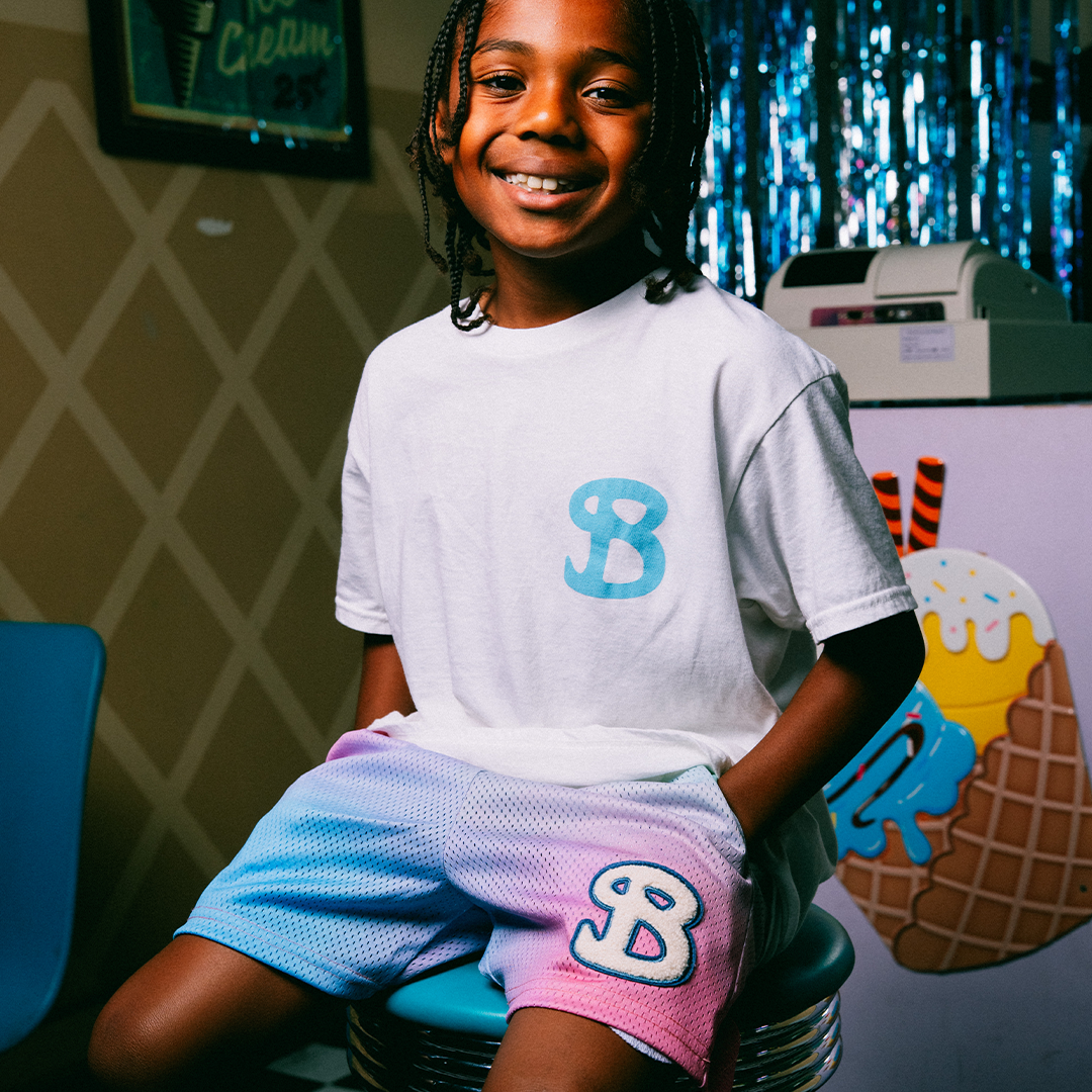 Youth Cotton Candy Haze Shorts