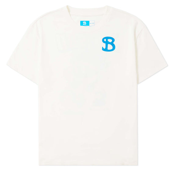 WHITE DIAMOND BUCKIE TEE
