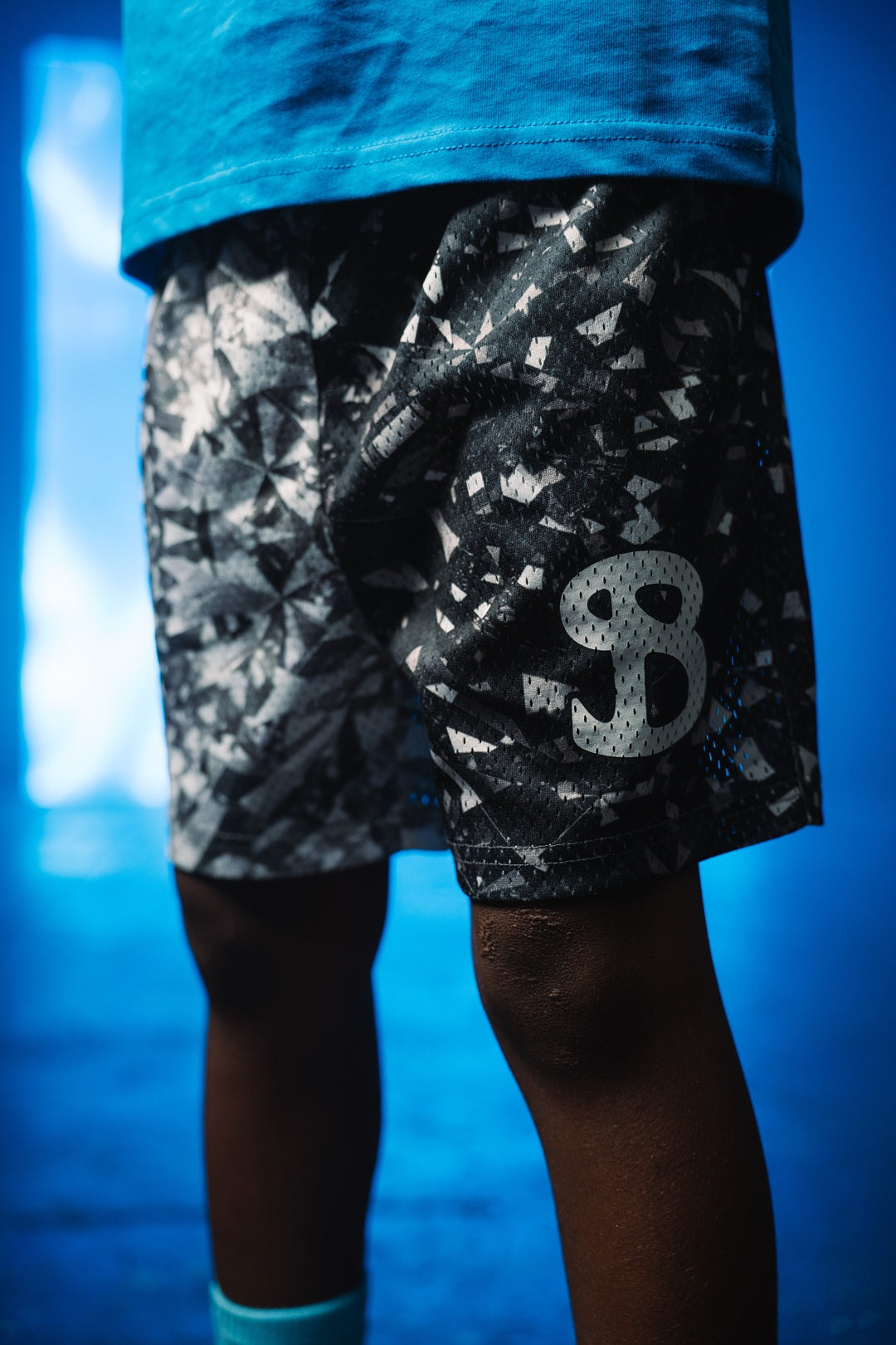 YOUTH SPLIT DIAMOND SHORTS