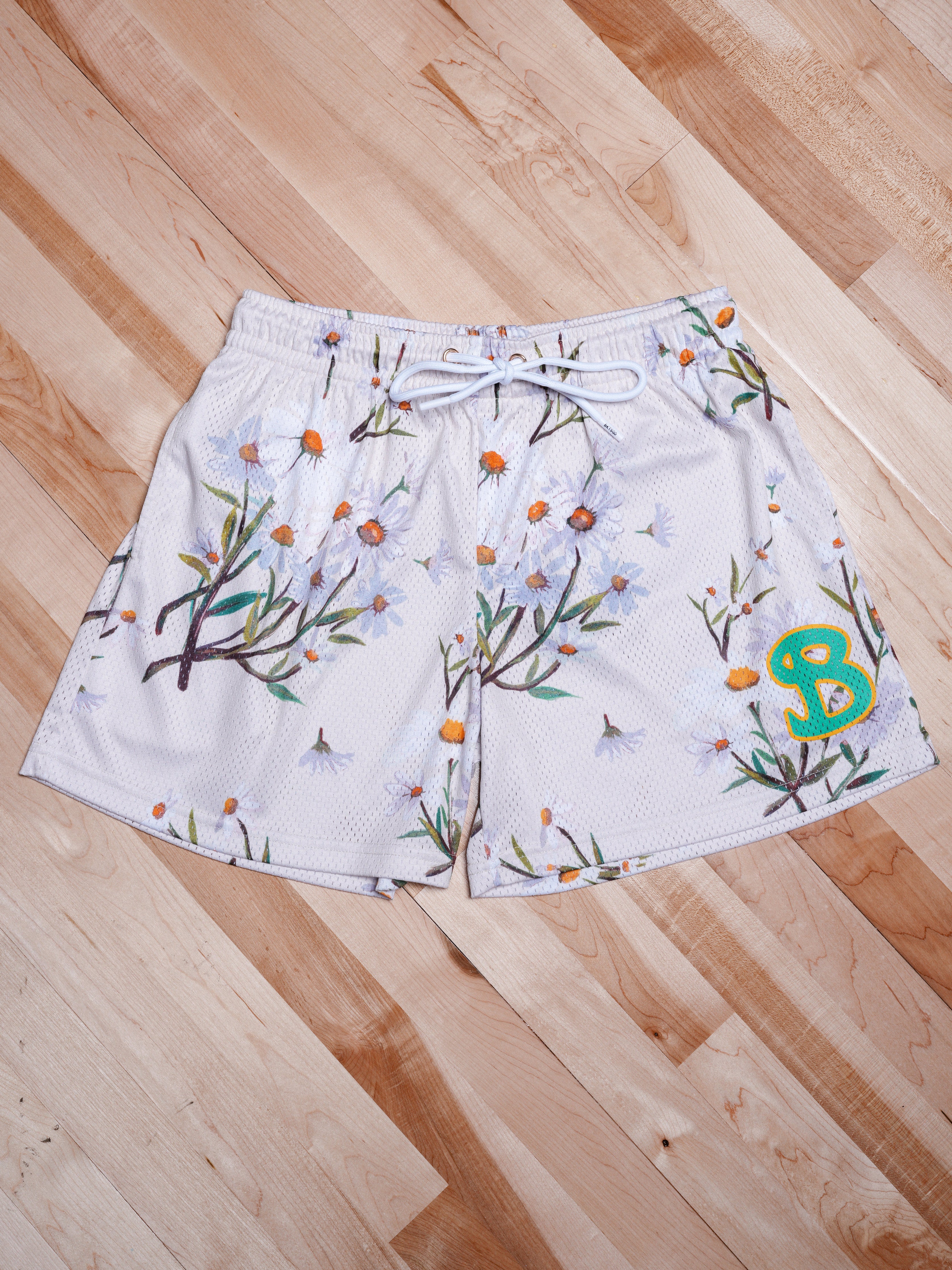 Floral Shorts ADULT - Daisy