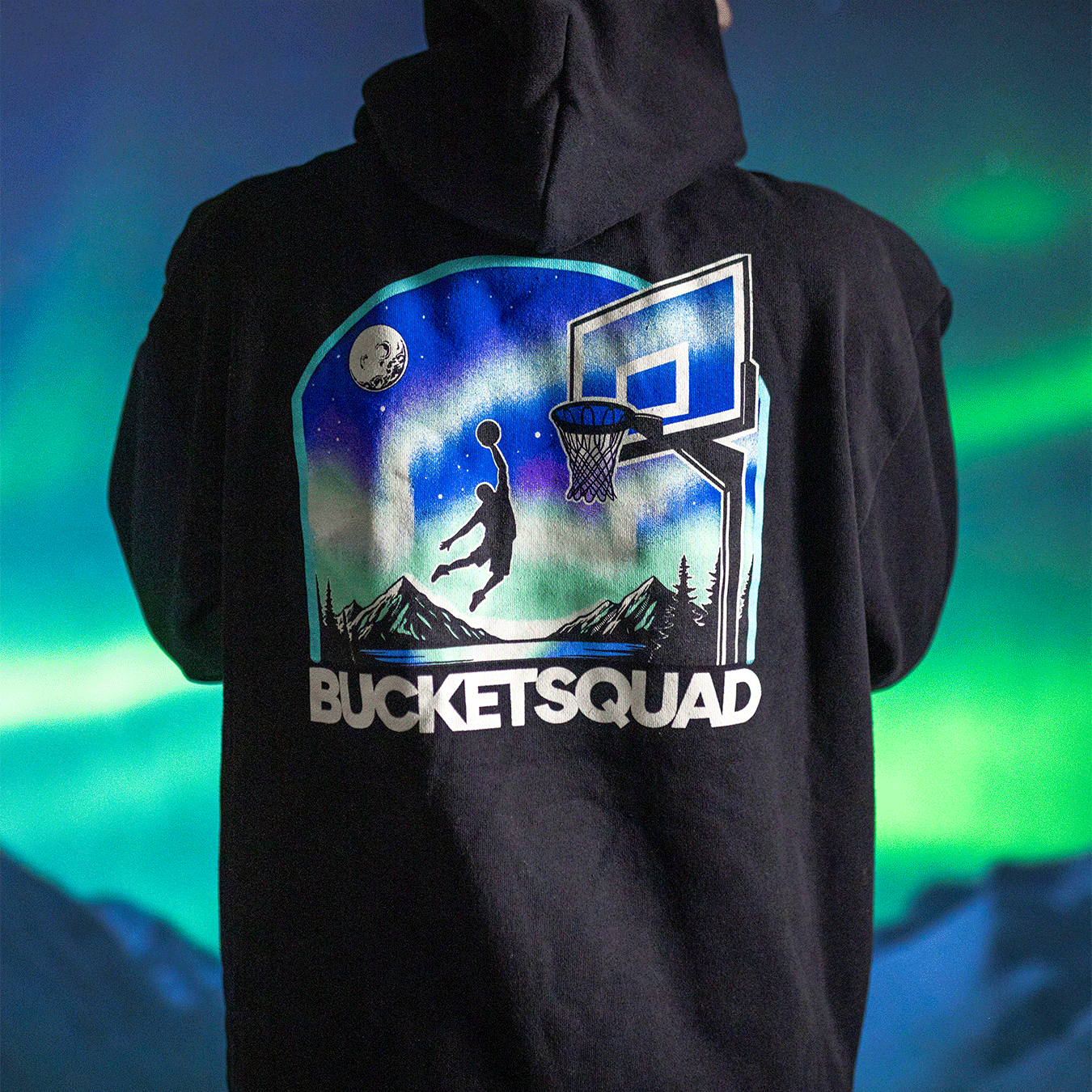 Space bucket hoodie online