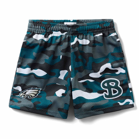 YOUTH EAGLES CAMO SHORTS