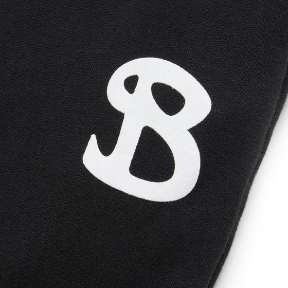 CORE CUTOFF SWEATSHORTS - BLACK