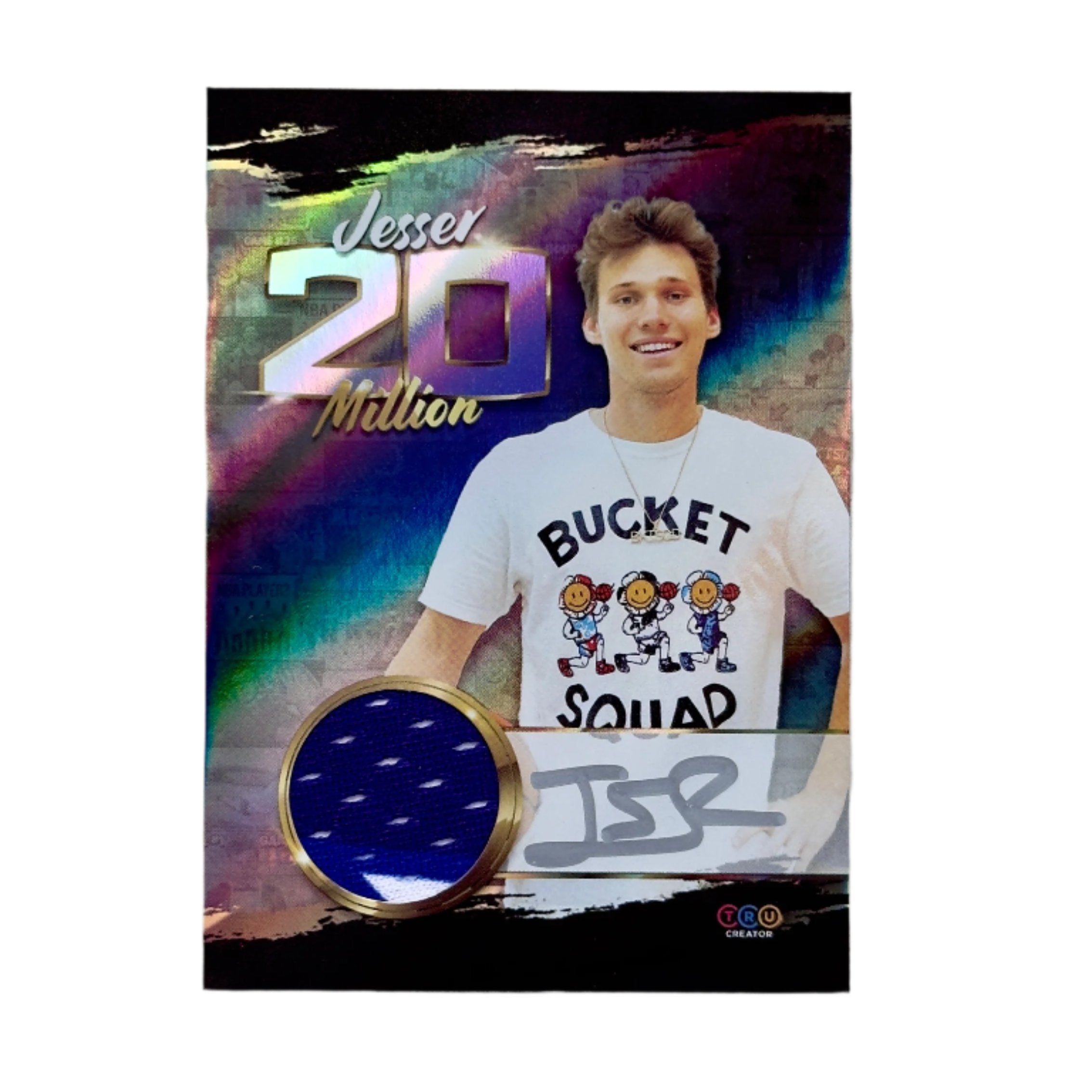 JESSER x BKTSQD 20MIL HOLOGRAPHIC BASKETBALL