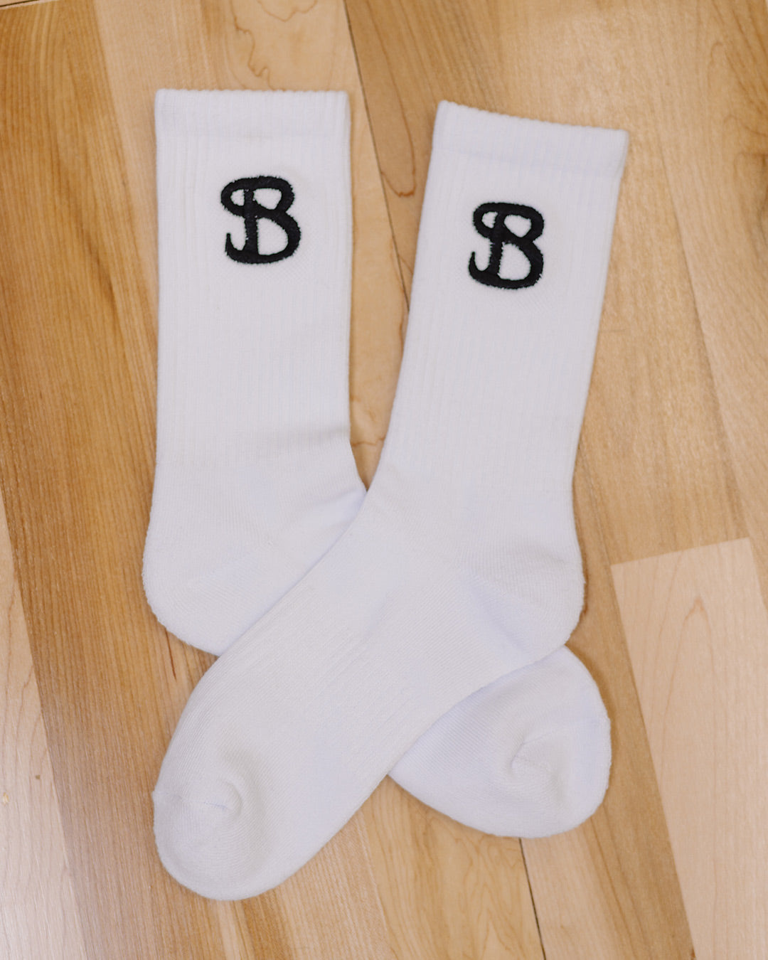 SOCKS 3 PACK / WHITE CREAM BLACK