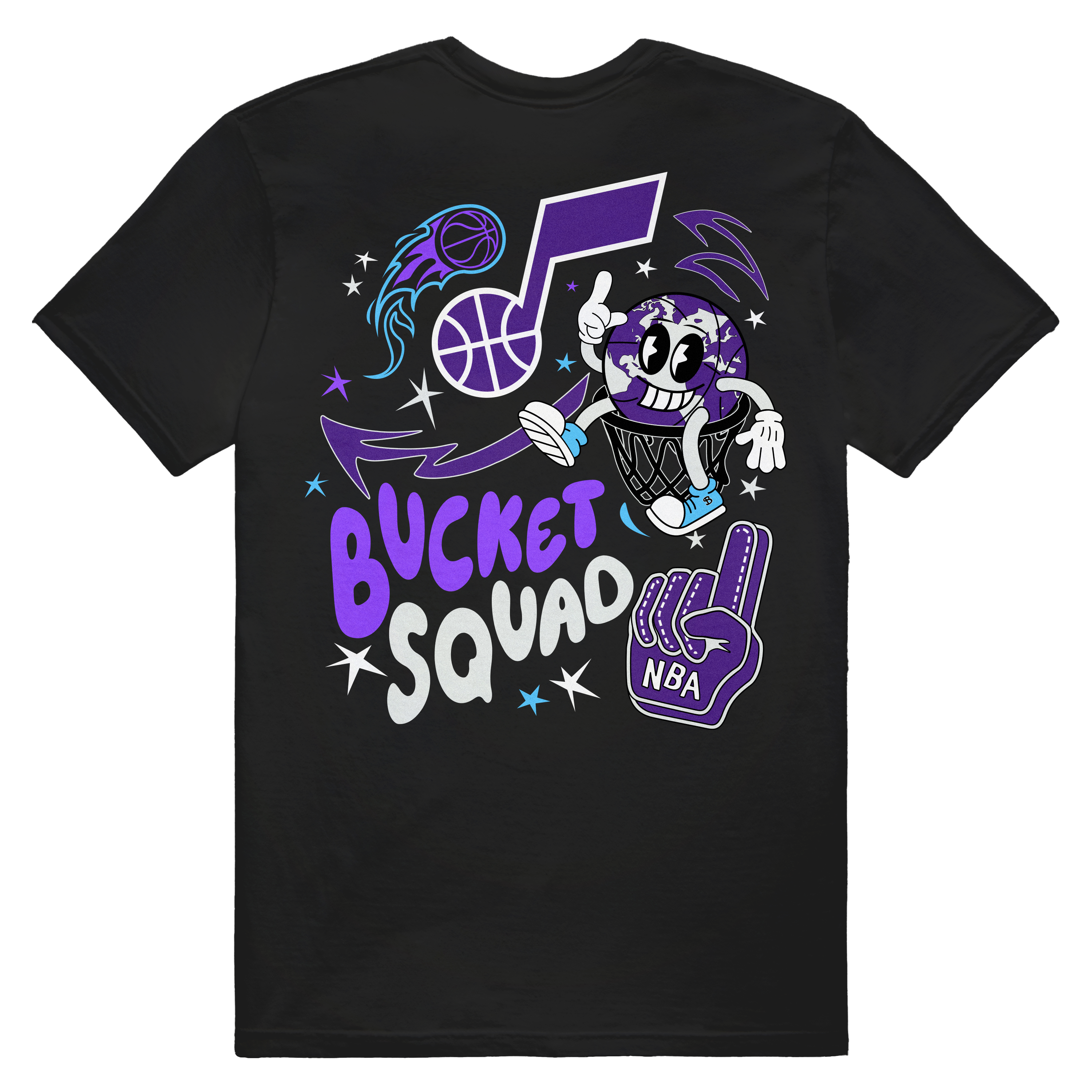 utah jazz graphic tee