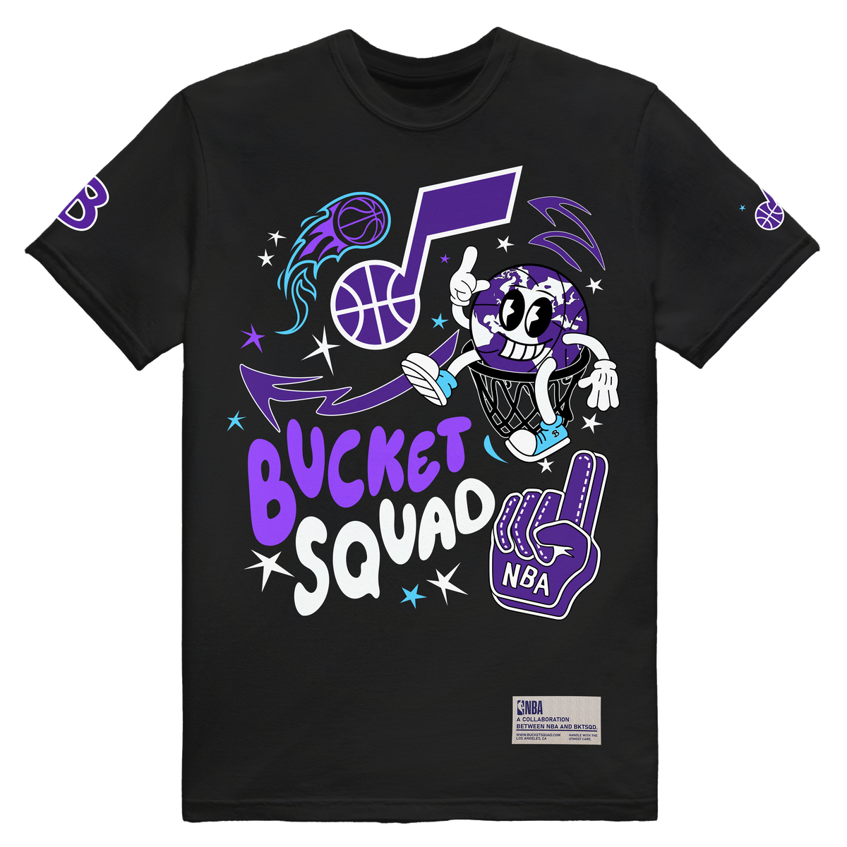 NBA Utah JAZZ YOUTH リバーシブルタンクトップ Bucketsquad Nba Utah Jazz Rally Youth Tee | Kids Basketball T-Shirt