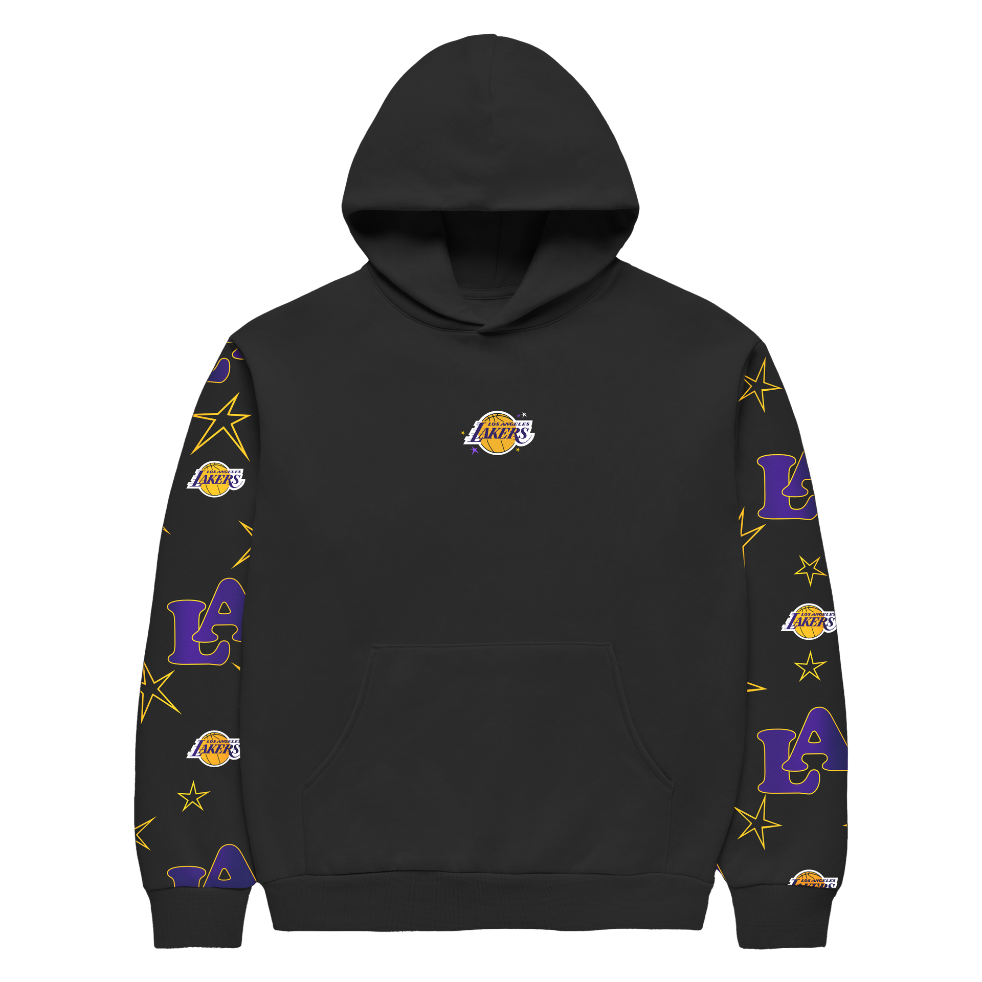 adidas Los Angeles Lakers フード付きパーカー NBA Los Angeles Lakers NBA Adidas Pullover Hoodie Purple Men's Large