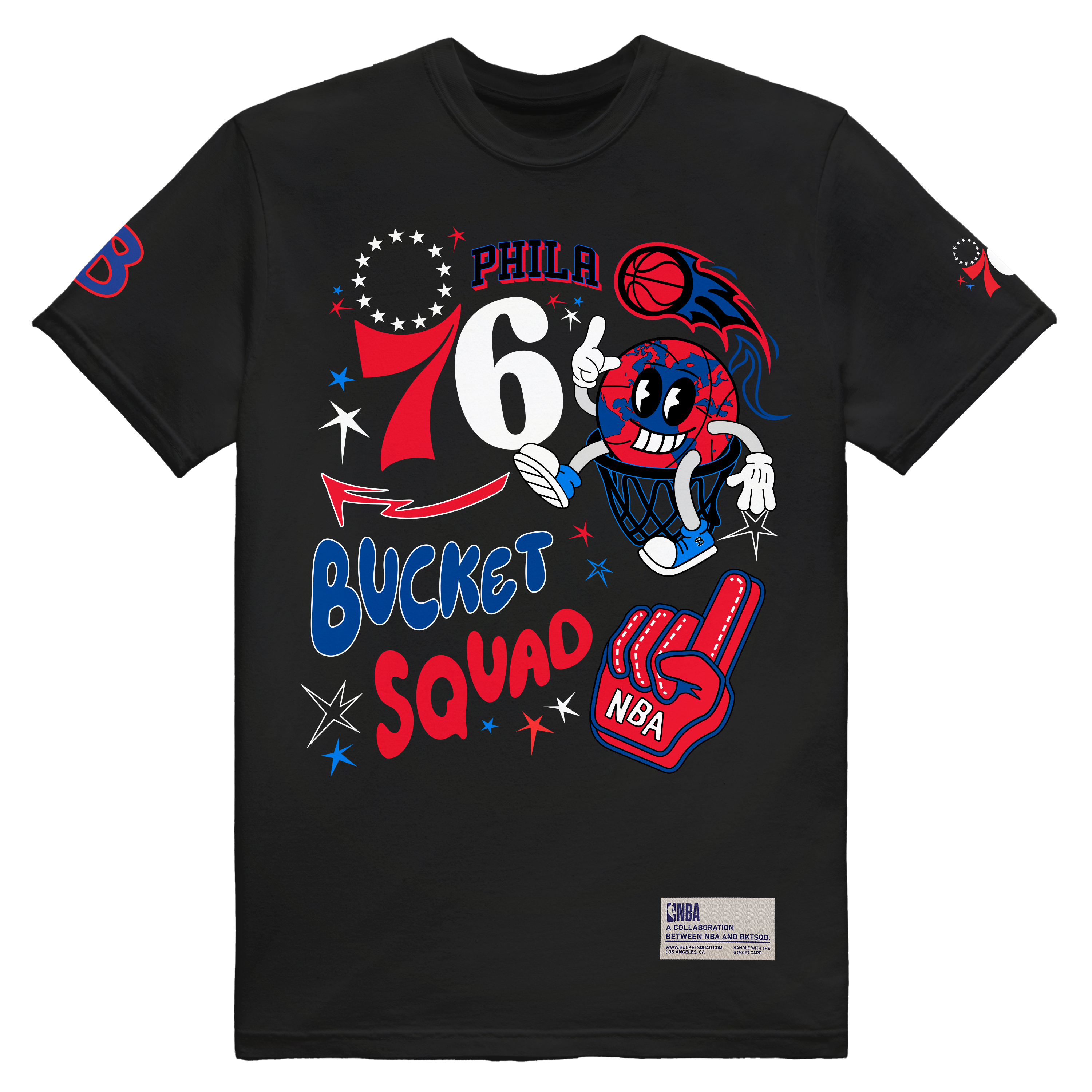 NBA PHILADELPHIA SIXERS RALLY YOUTH TEE