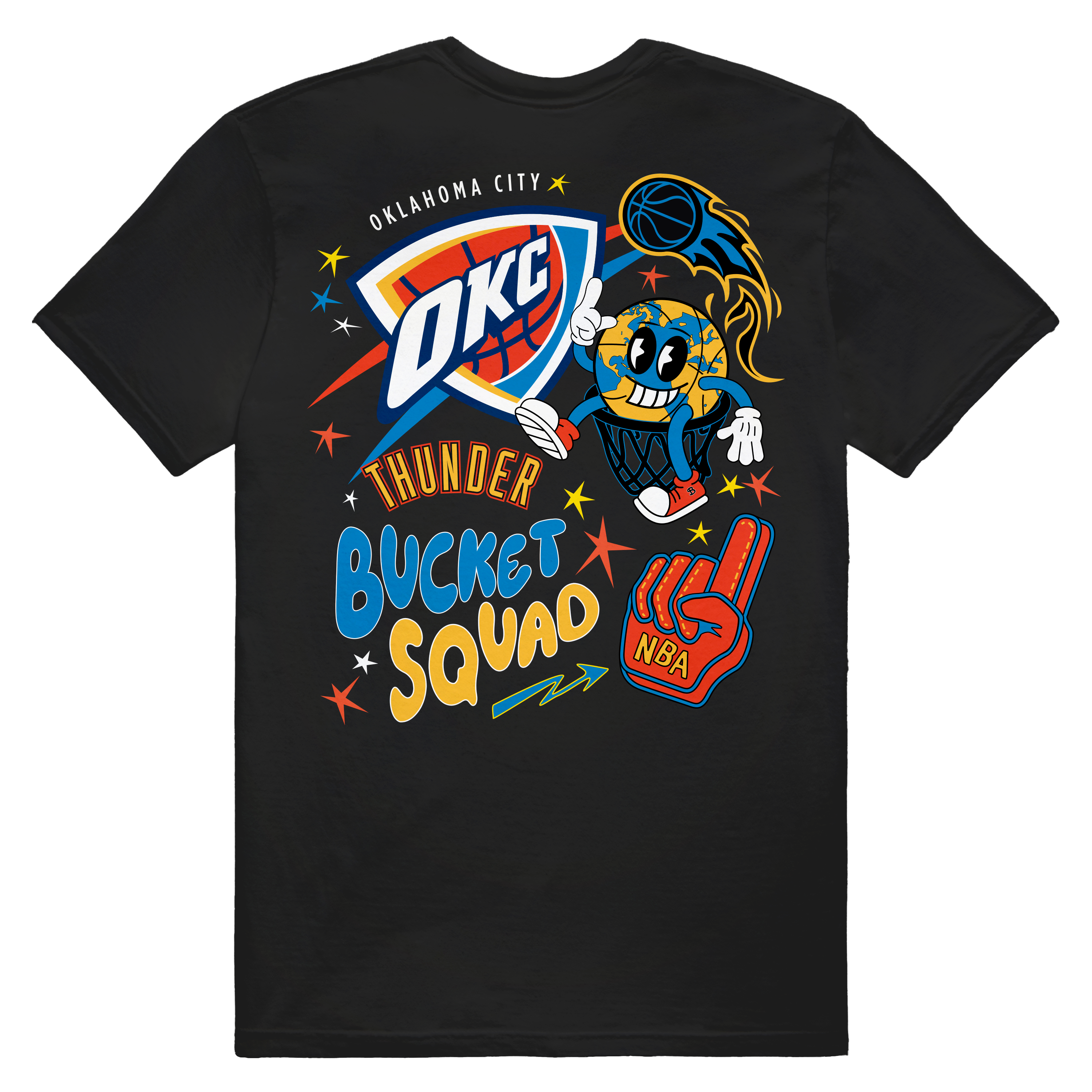 NBA OKLAHOMA CITY THUNDER RALLY TEE