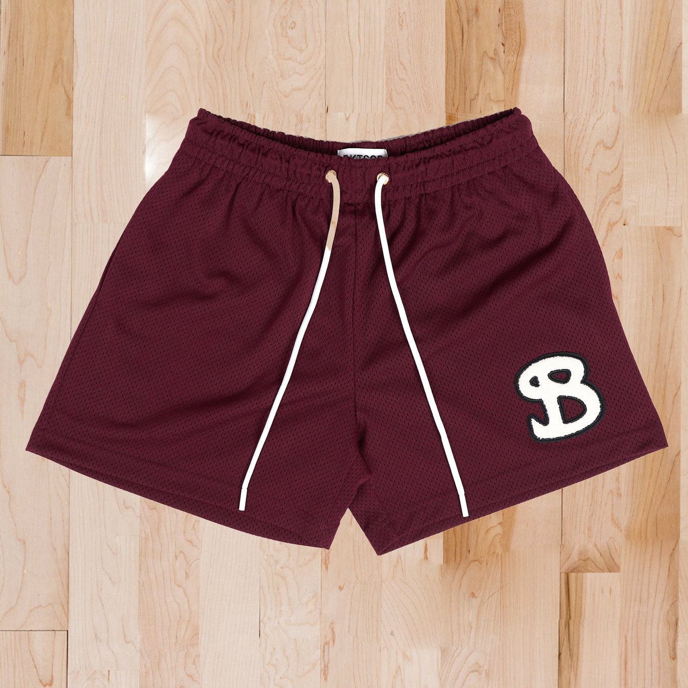 Classic Chenille Shorts Adult - Maroon