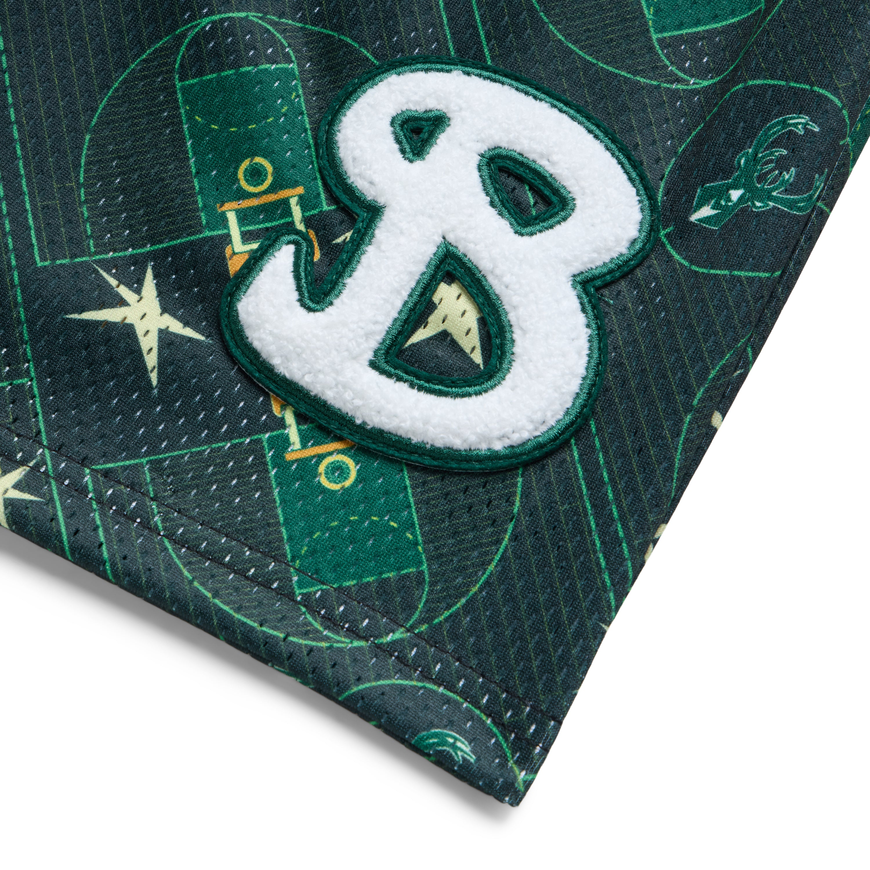 NBA MILWAUKEE BUCKS COURT ADULT SHORTS