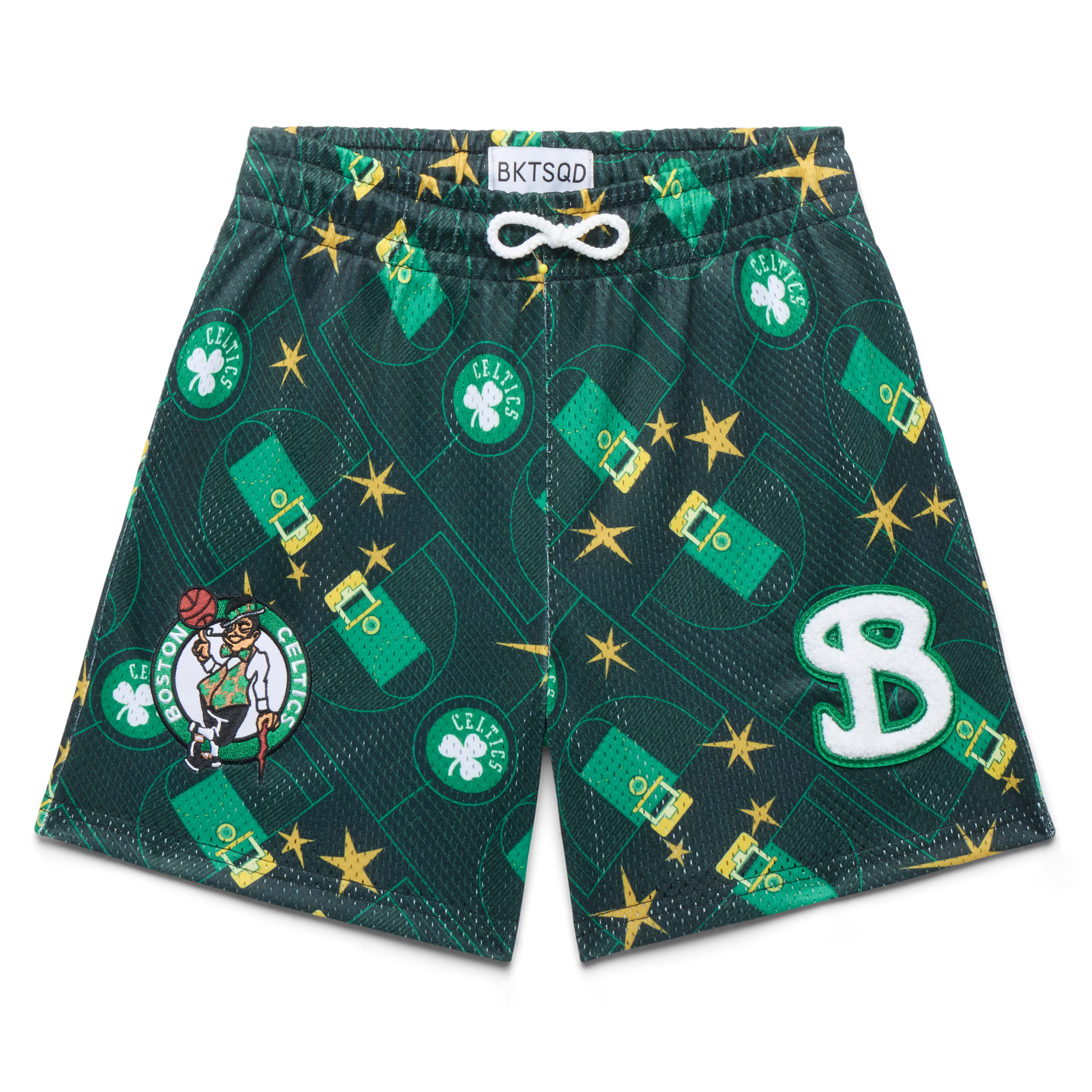 NBA BOSTON CELTICS COURT YOUTH SHORTS