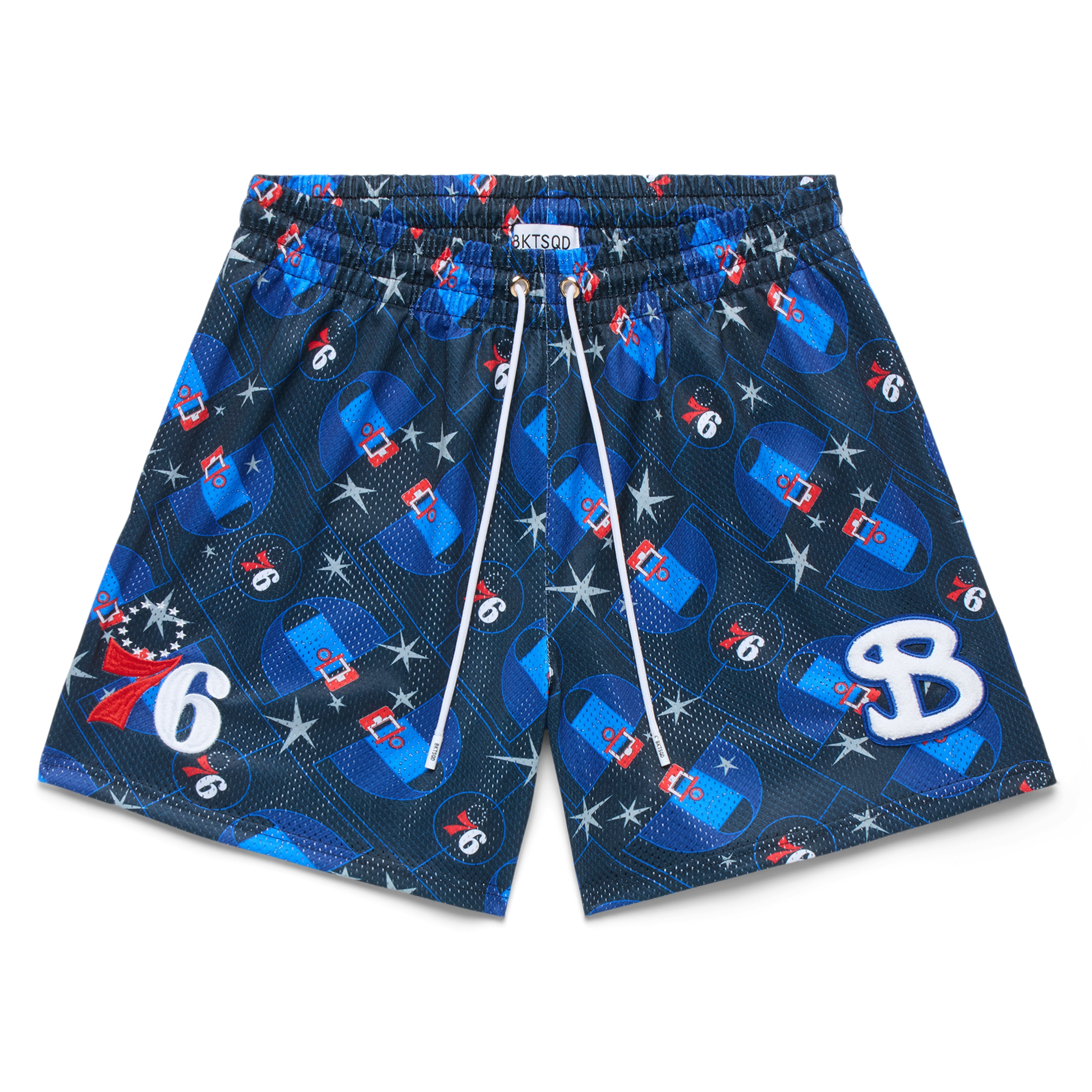 NBA PHILADELPHIA SIXERS COURT SHORTS