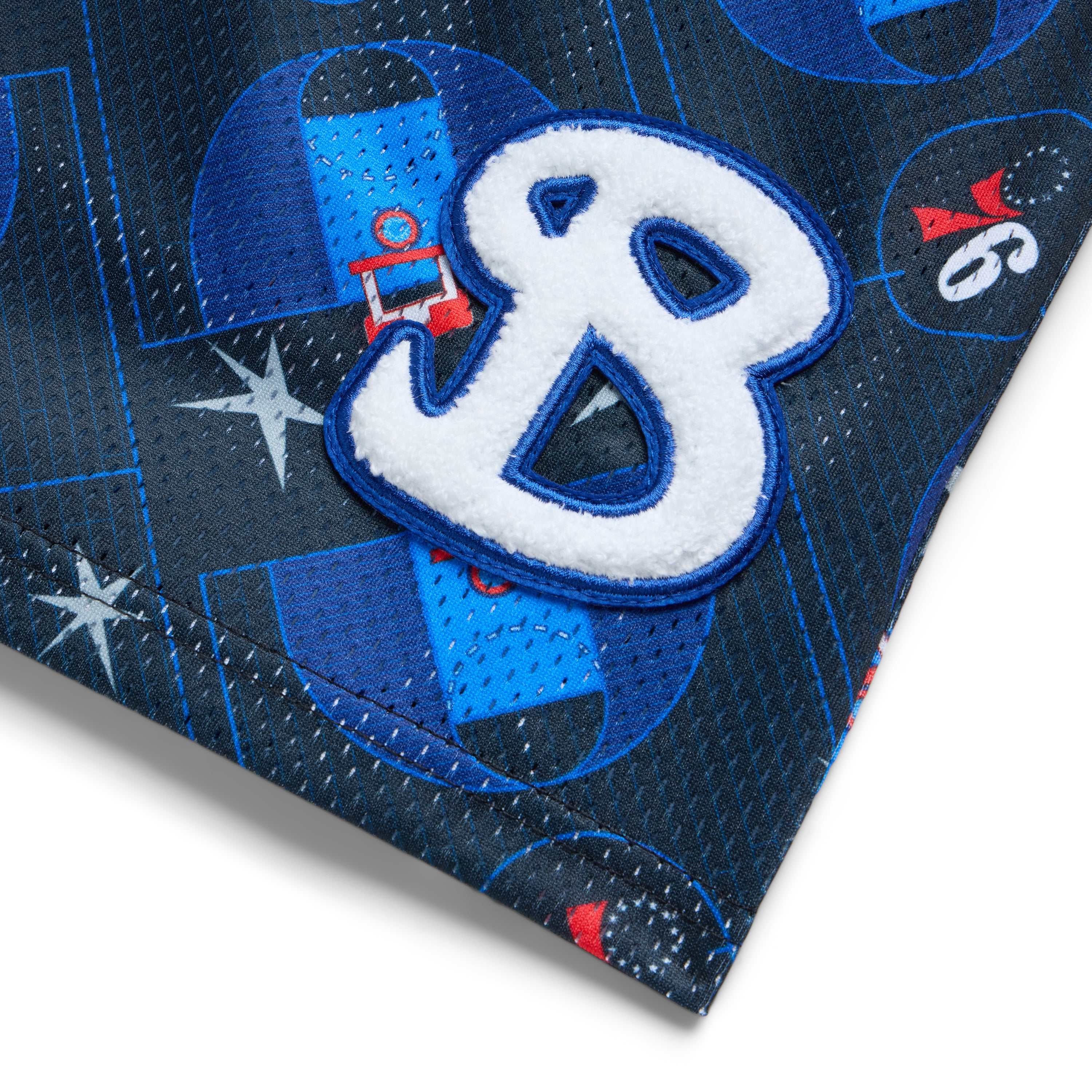 NBA PHILADELPHIA SIXERS COURT SHORTS