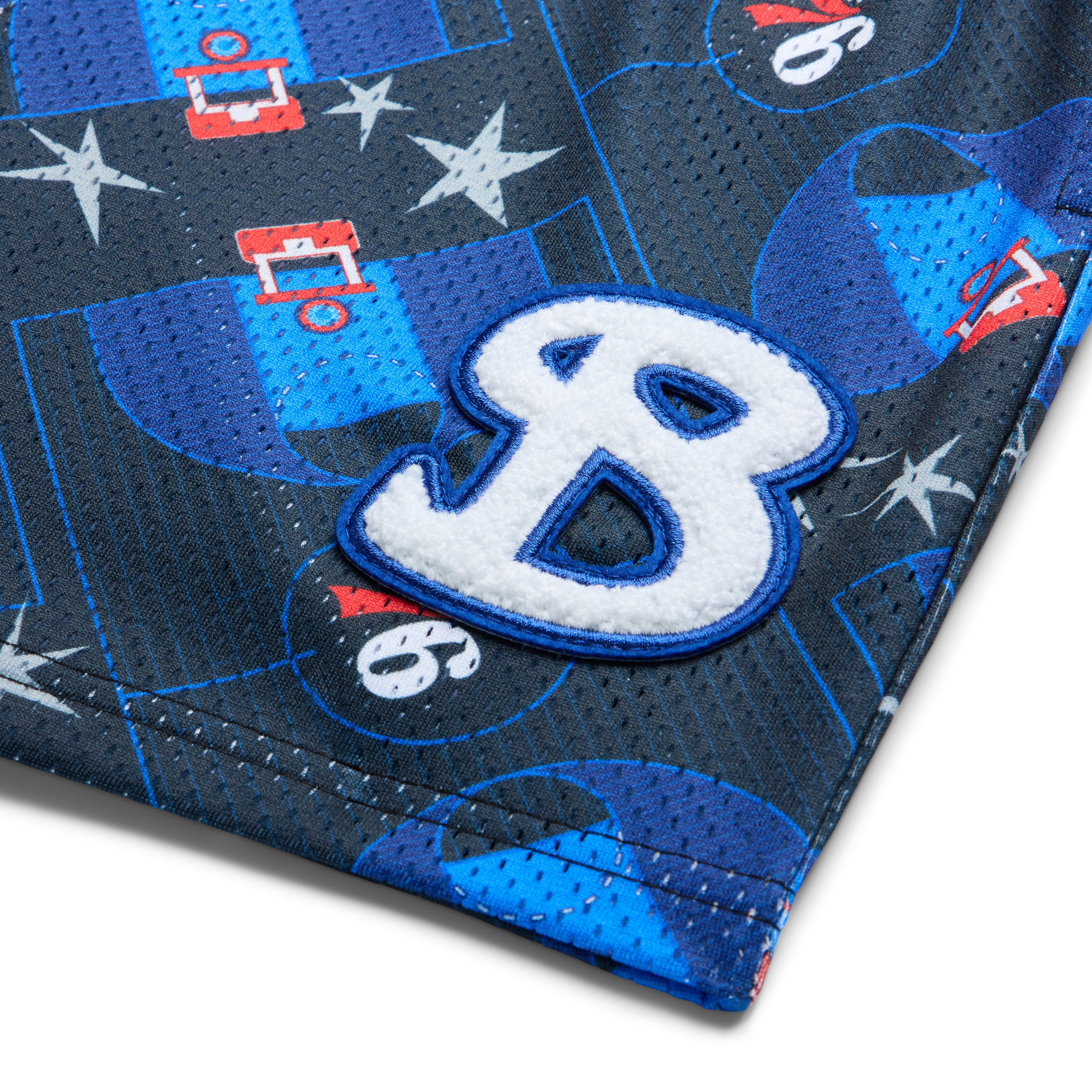 NBA PHILADELPHIA SIXERS COURT YOUTH SHORTS