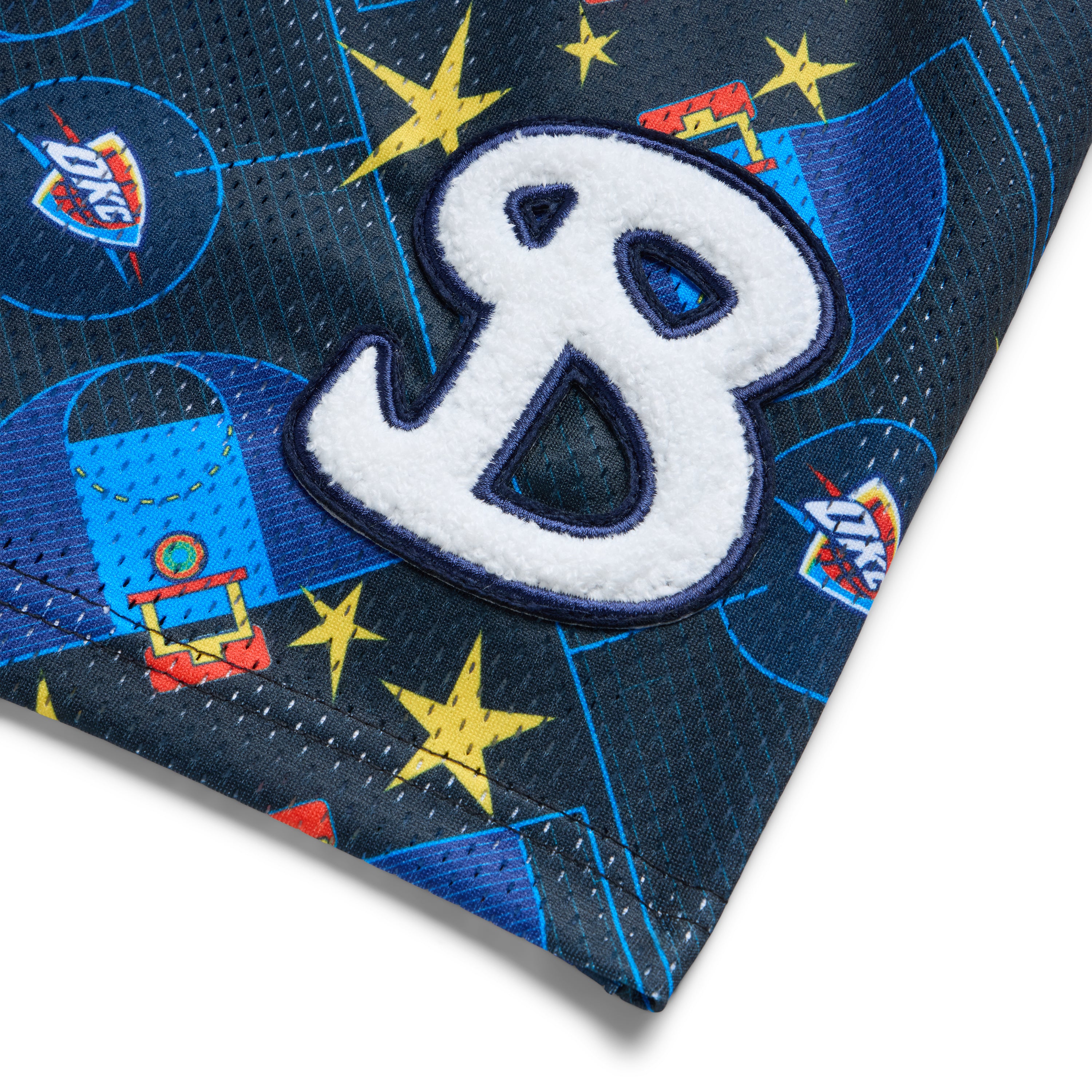 NBA OKLAHOMA CITY THUNDER COURT SHORTS