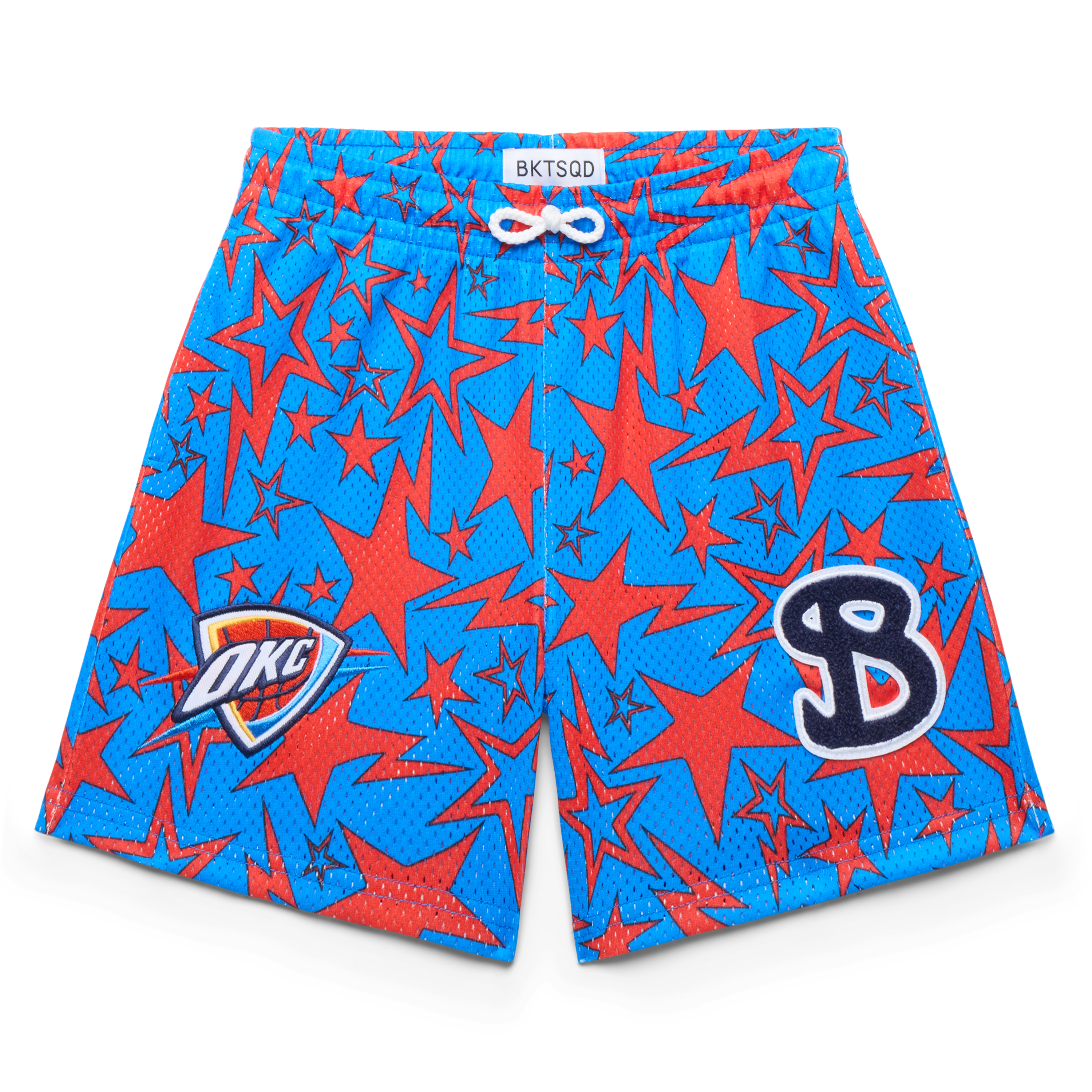 NBA OKLAHOMA CITY THUNDER STARS YOUTH SHORTS