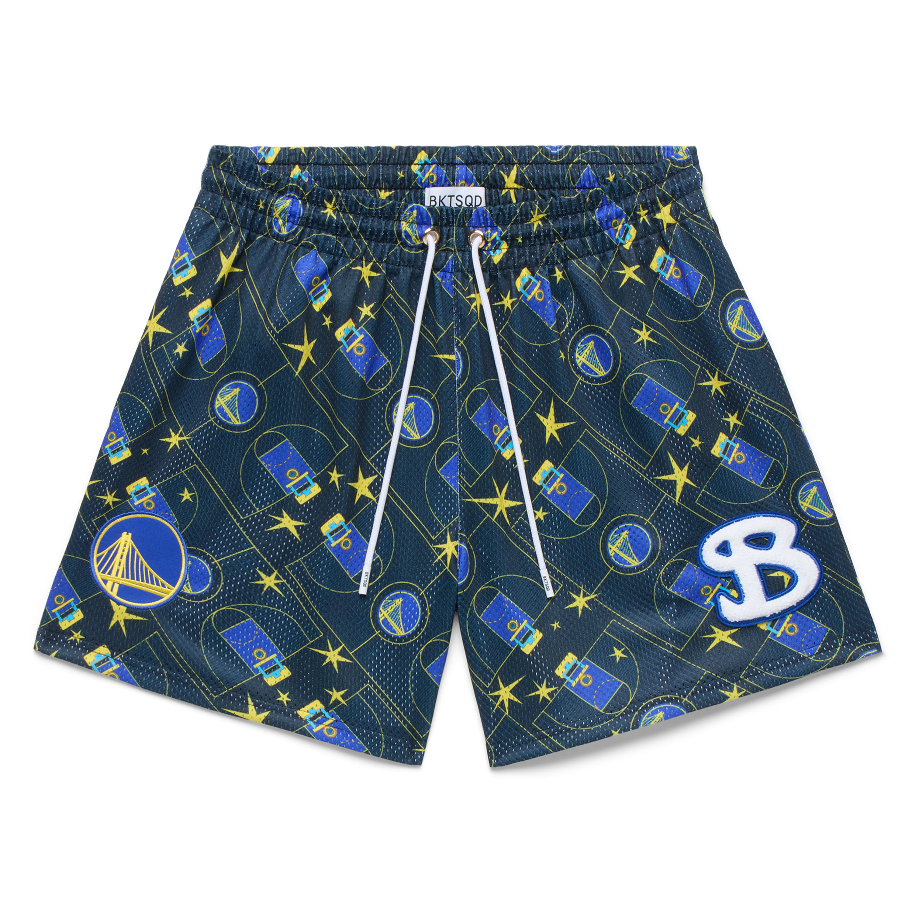 NBA GOLDEN STATE WARRIORS COURT SHORTS