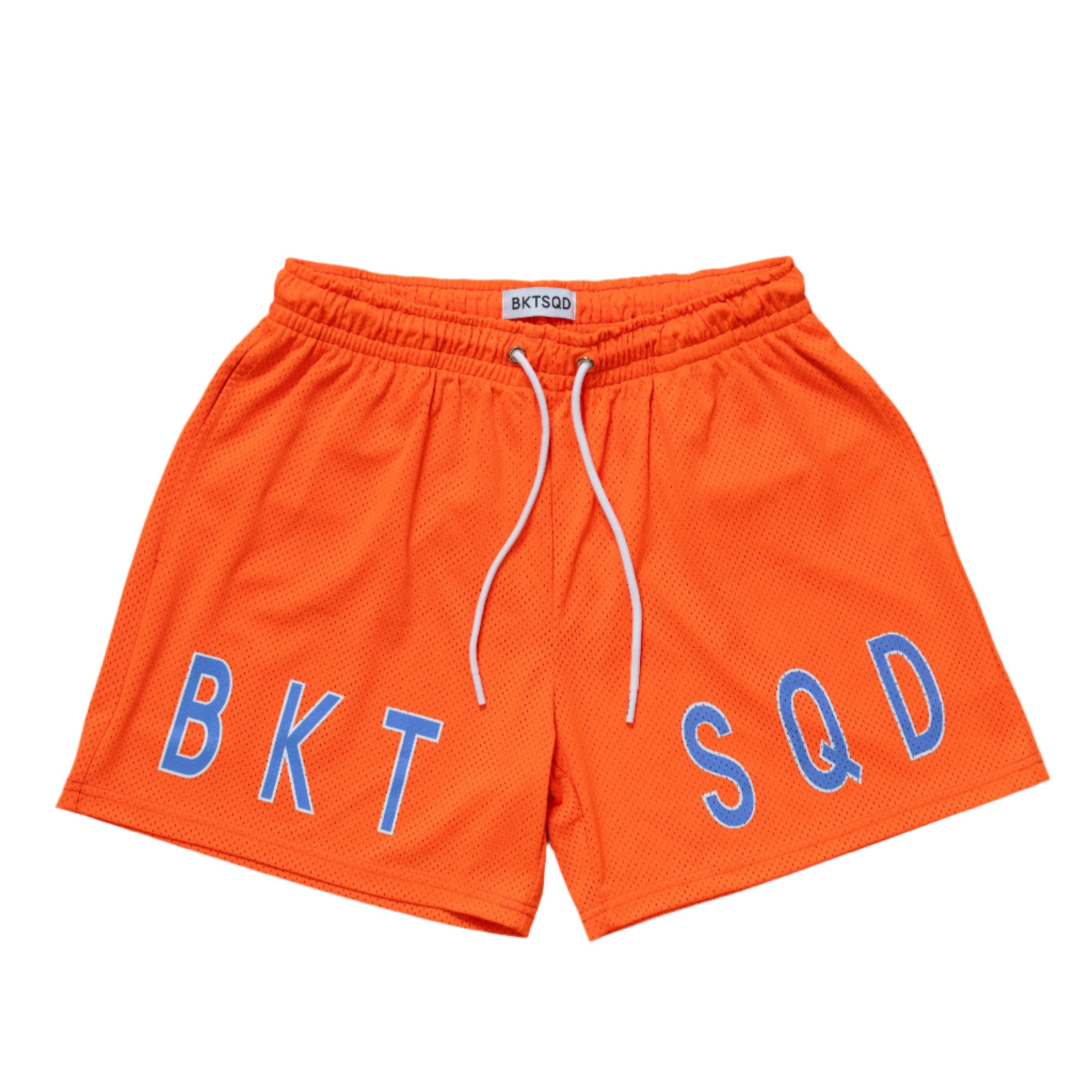 NEON ORANGE SHORTS