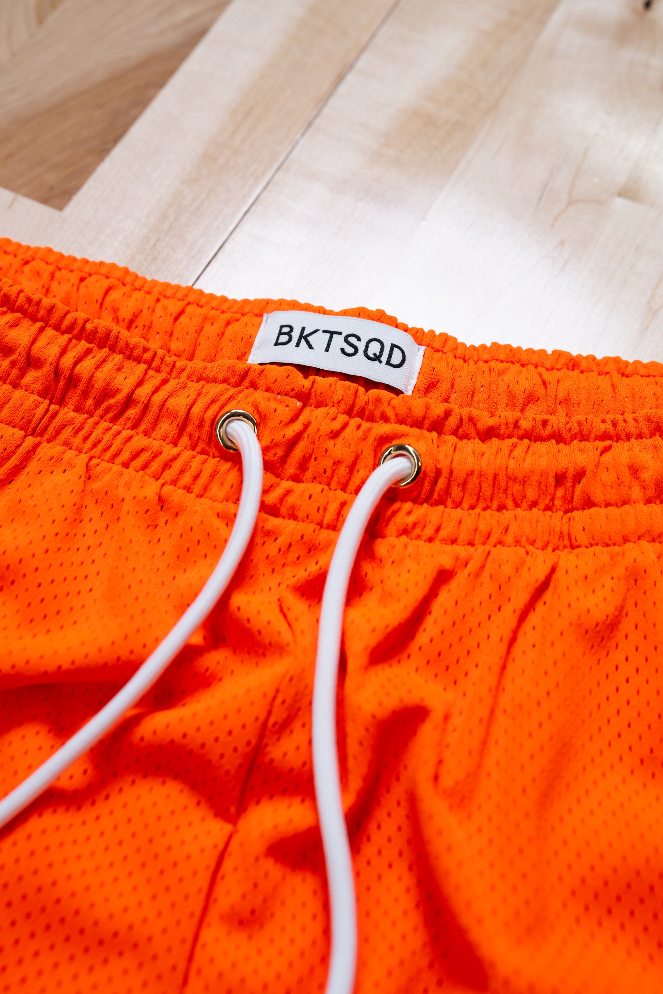 Neon Solids Shorts ADULT - Orange