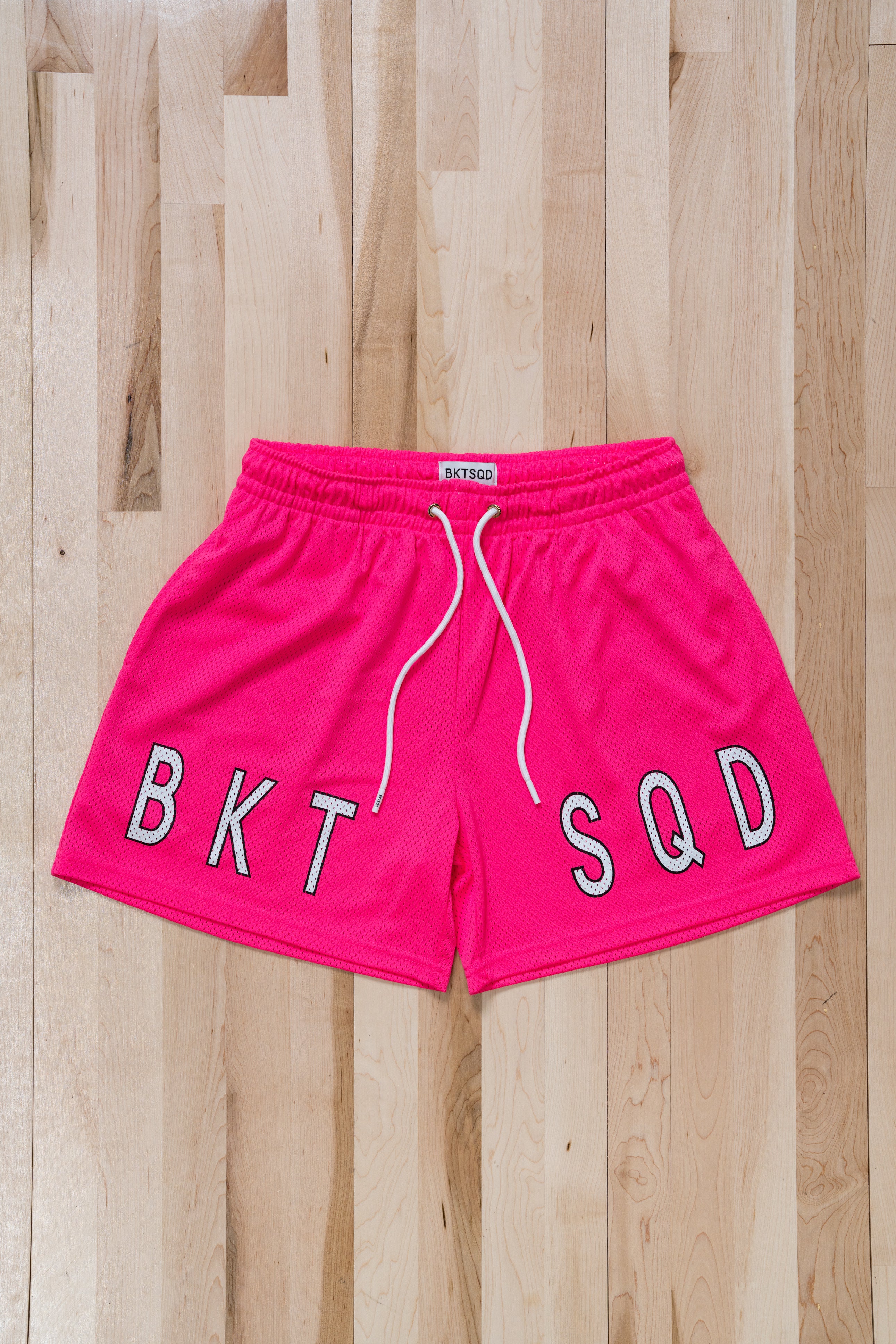 NEON PINK SHORTS