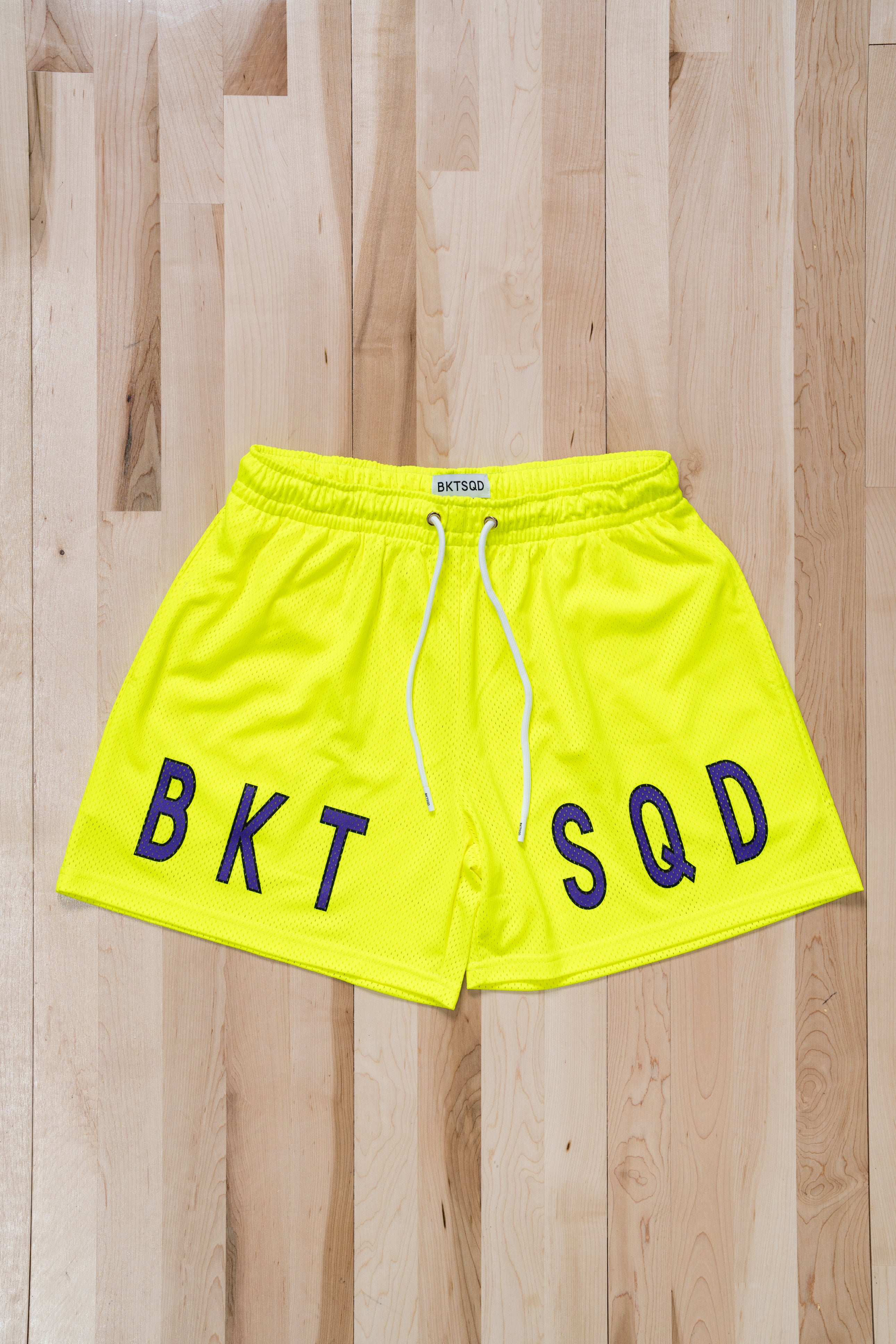 Neon Solids Shorts ADULT - Yellow