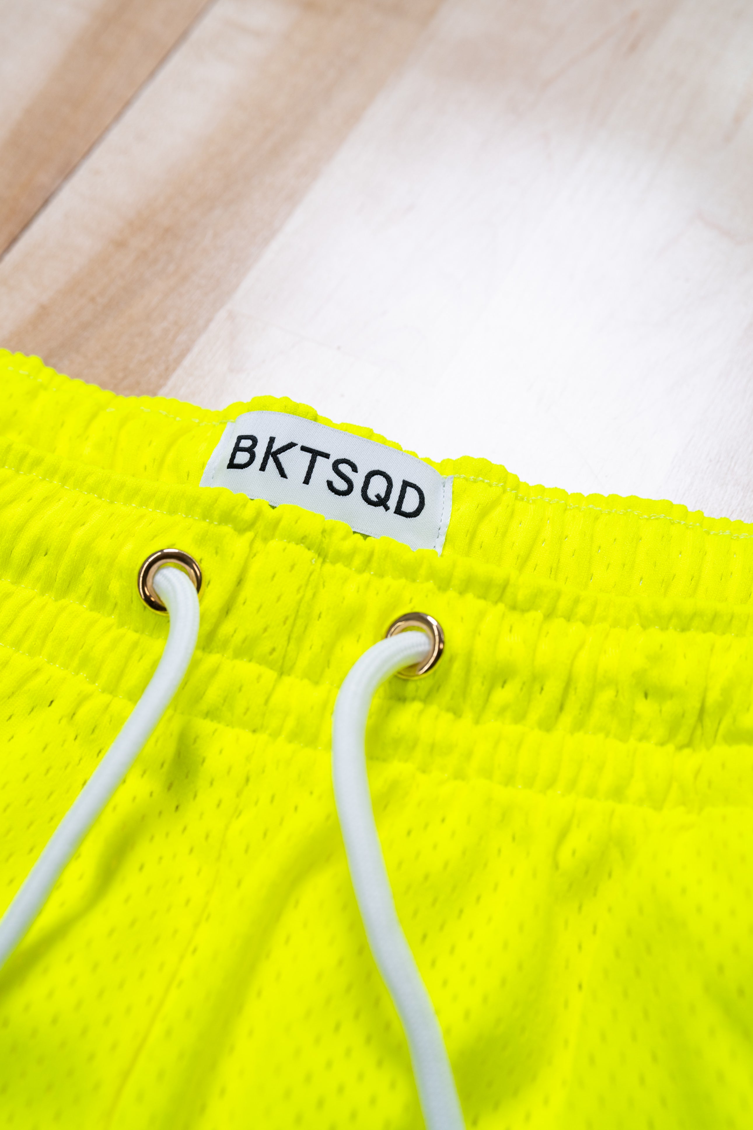 NEON YELLOW SHORTS