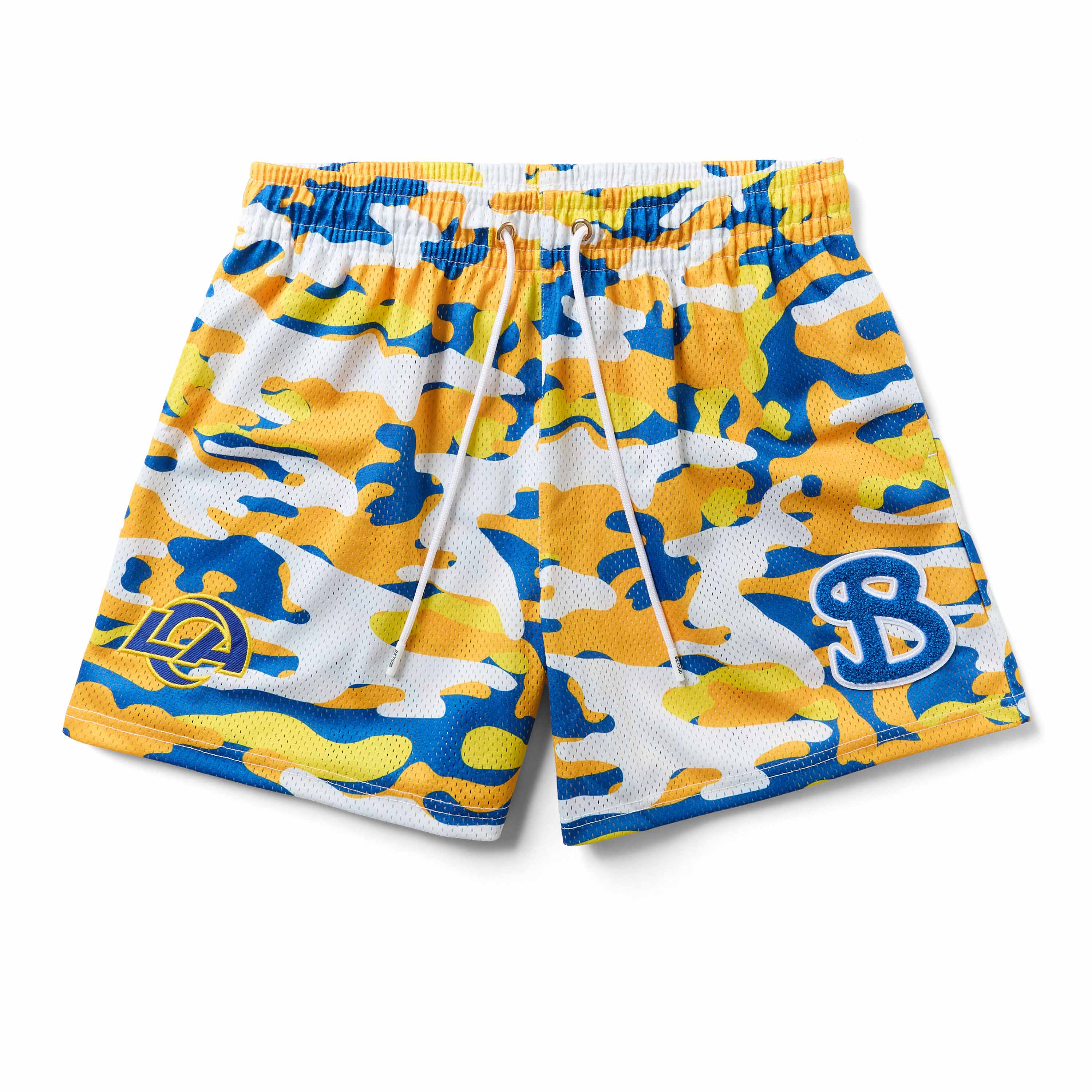 RAMS CAMO SHORTS