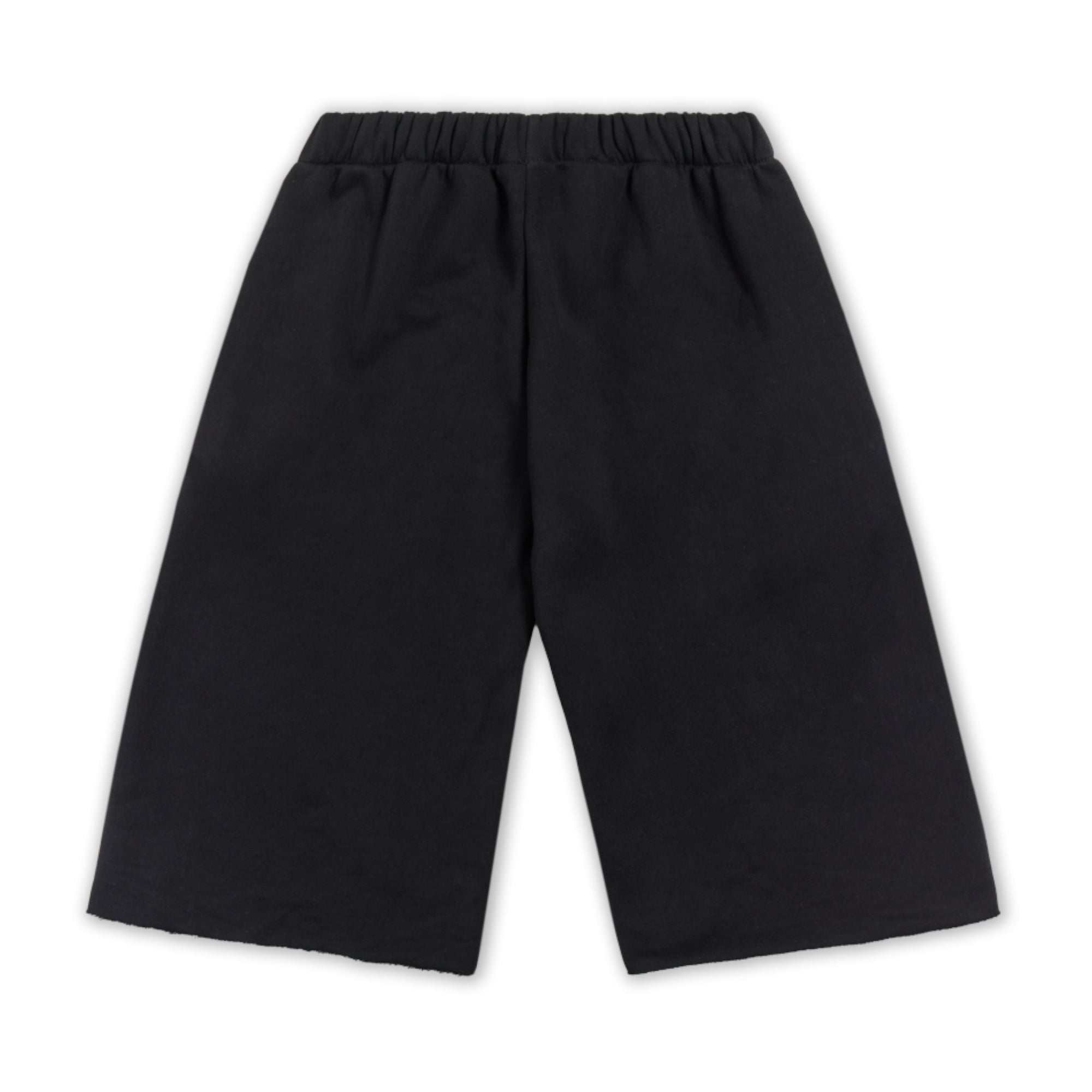YOUTH CORE CUTOFF SWEATSHORTS - BLACK