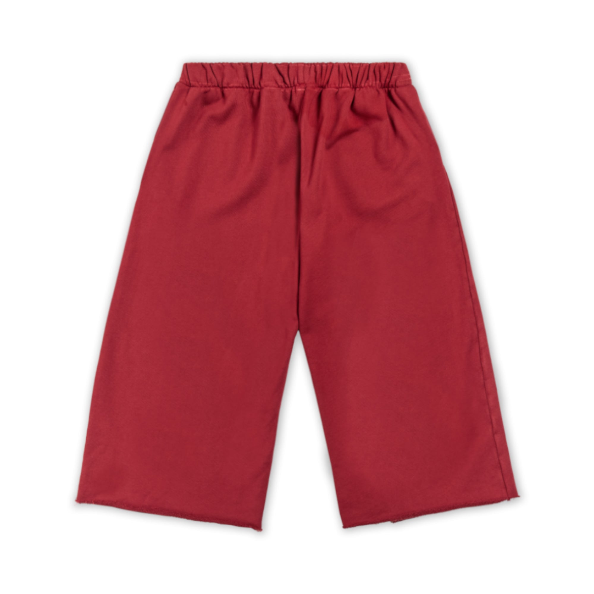 YOUTH CORE CUTOFF SWEATPANTS - MAROON