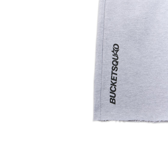 YOUTH CORE CUTOFF SWEATSHORTS - GREY