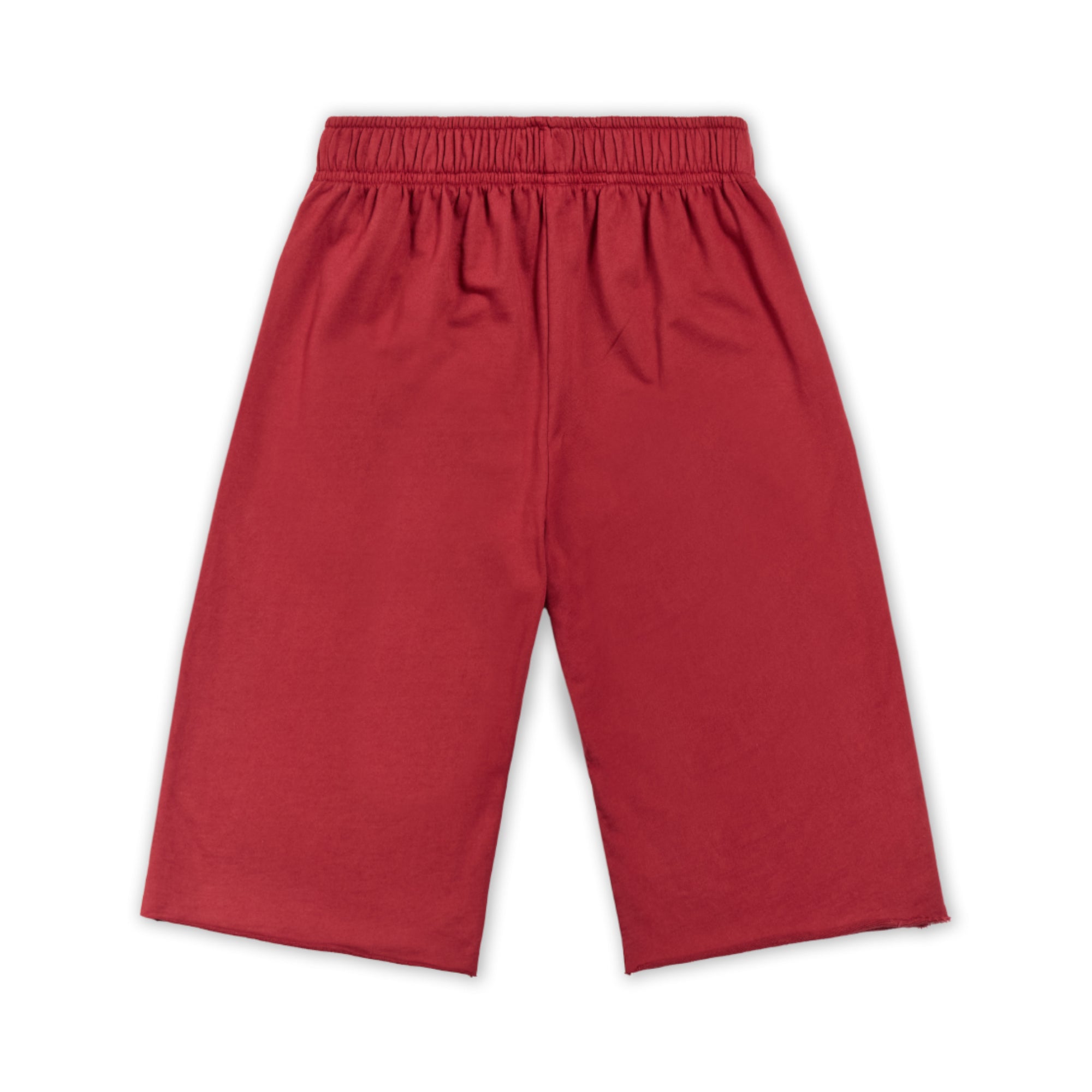 CORE CUTOFF SWEATSHORTS - MAROON