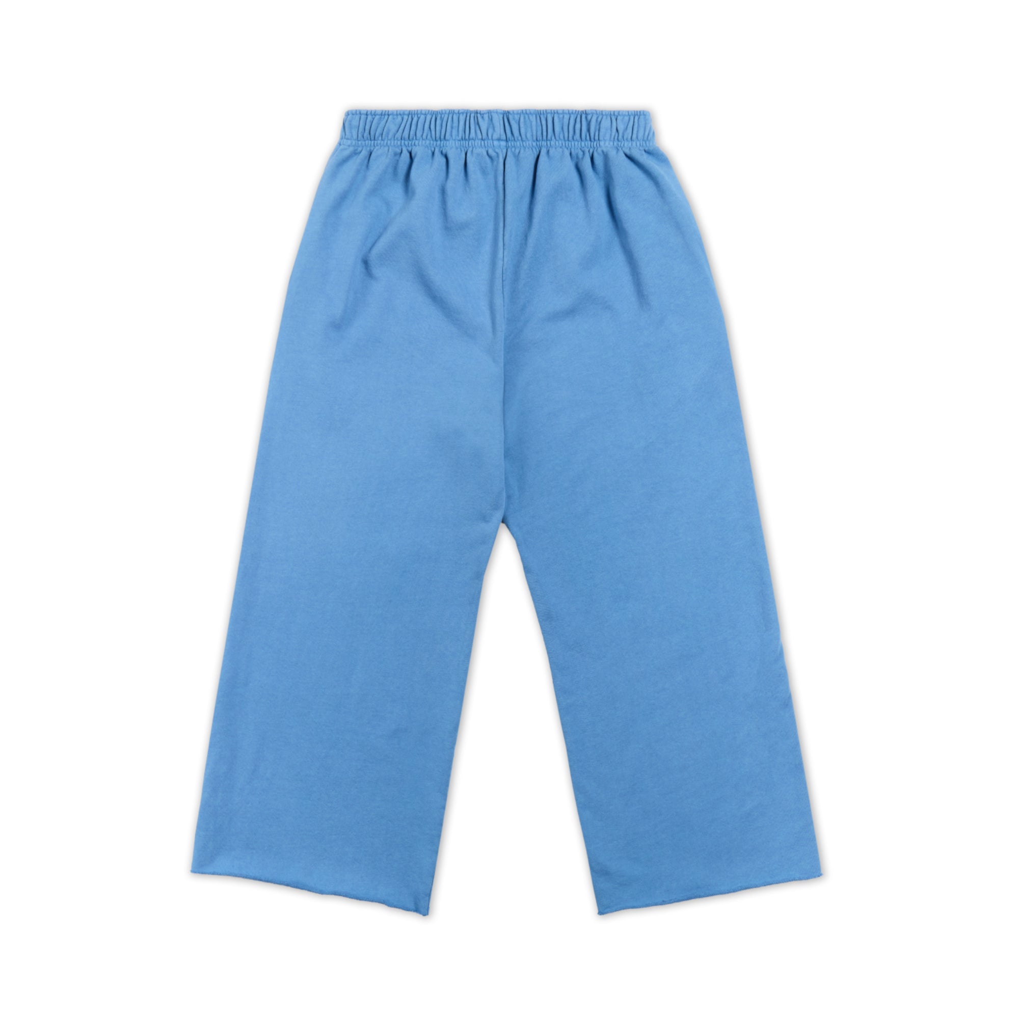 CORE CUTOFF SWEATPANTS - BABY BLUE
