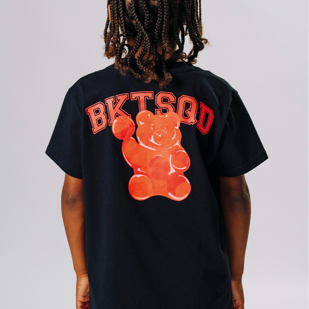 GUMMY BEAR YOUTH TEE - BLACK