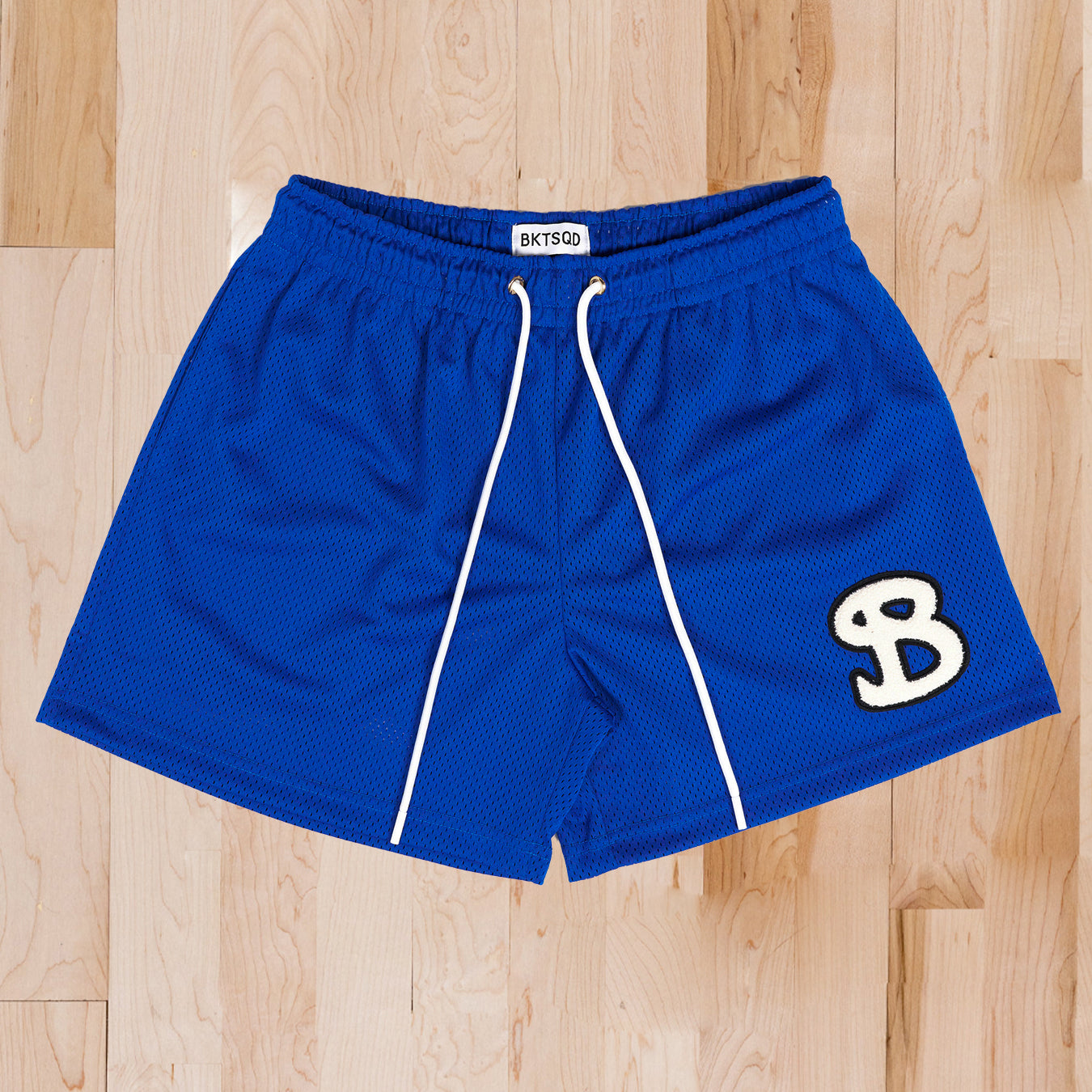 Classic Chenille Shorts Adult - Royal Blue