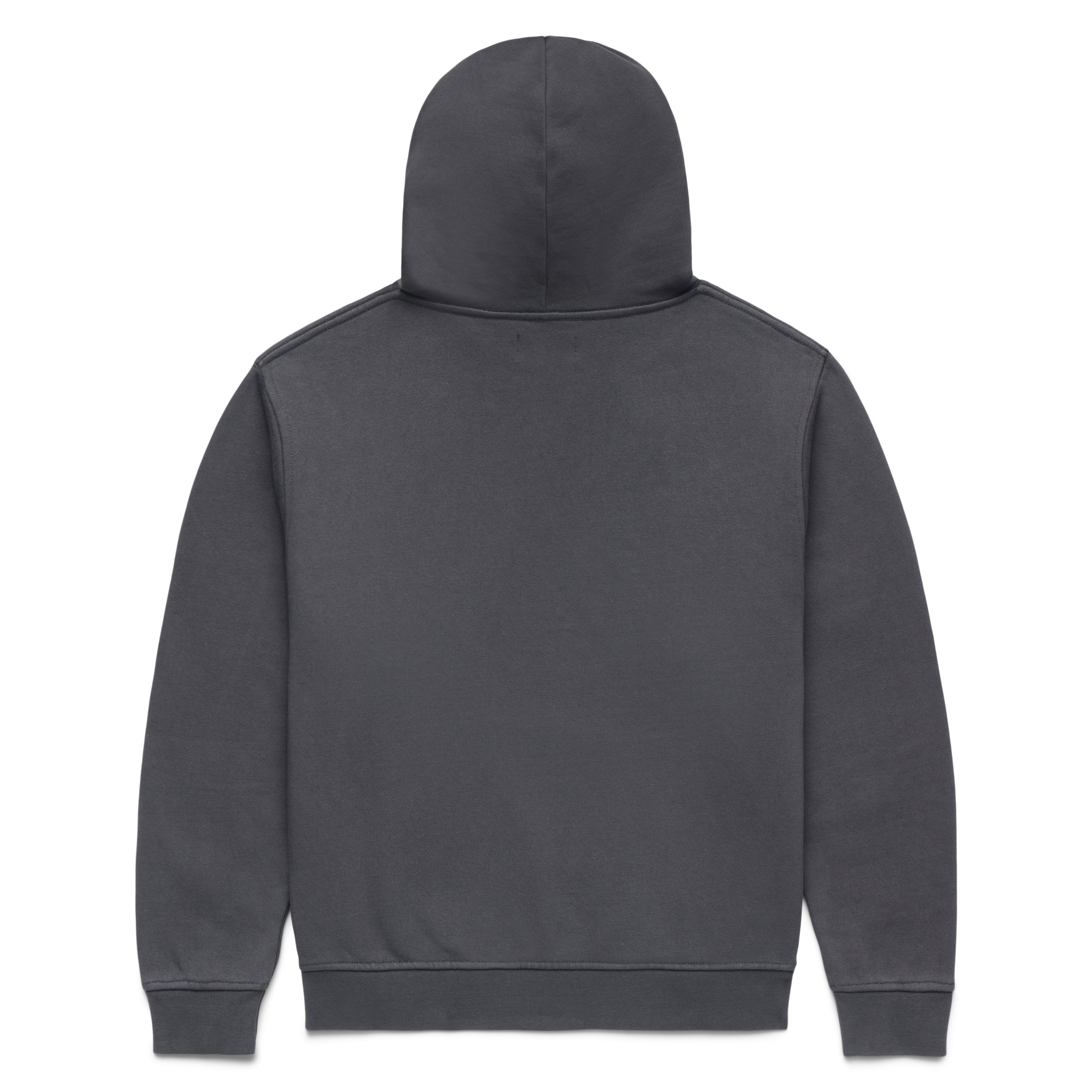 SOLID CHAR HOODIE